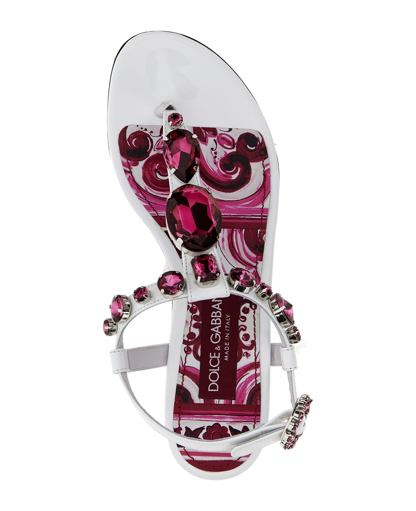 Dolce & Gabbana Maiolica Sandals - Multicolor