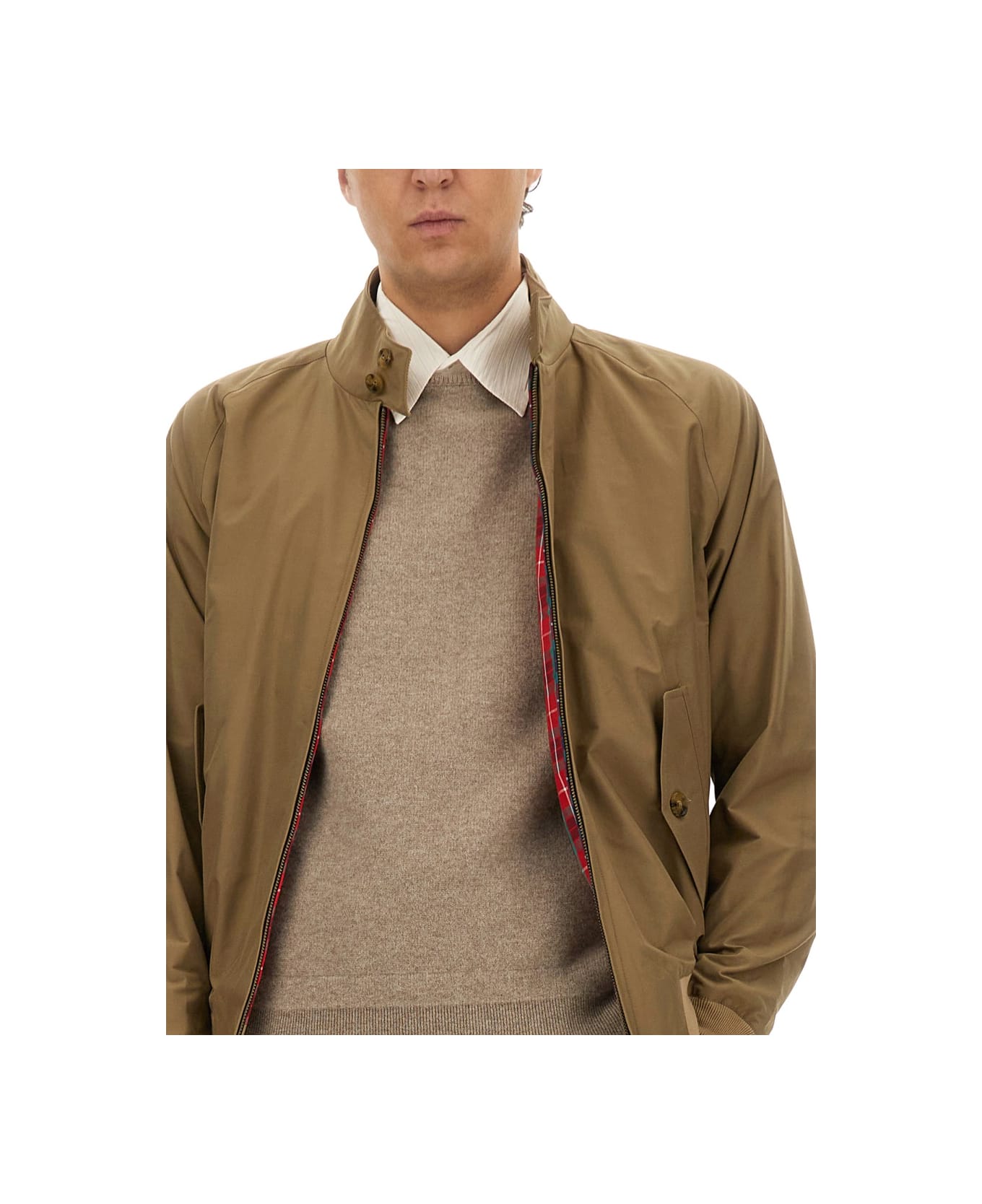 Baracuta "g9 Harrington" Jacket - BEIGE