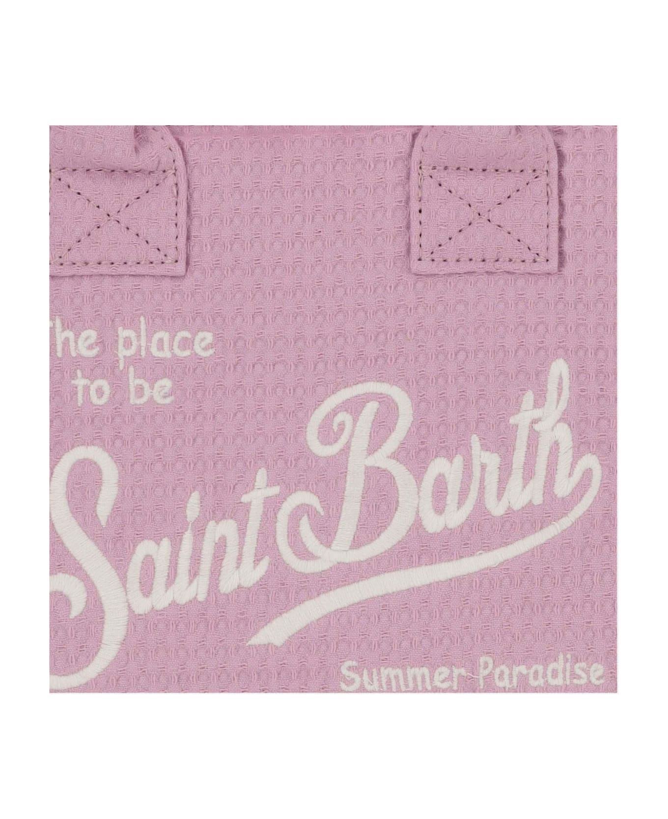 MC2 Saint Barth Colette Tote Bag With Logo - Pink トートバッグ