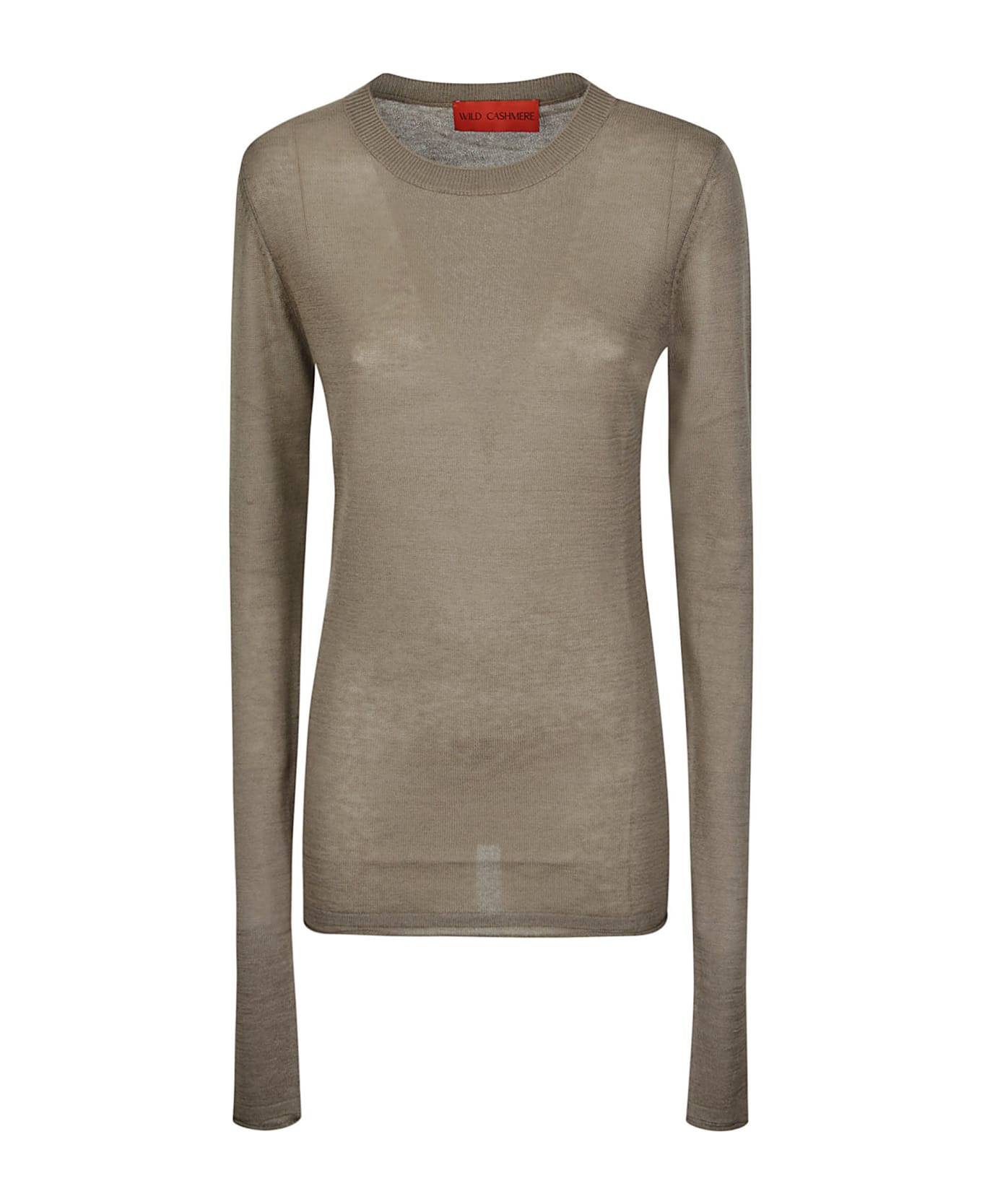 Wild Cashmere Extra Long Sleeve G/neck Sweater - 190