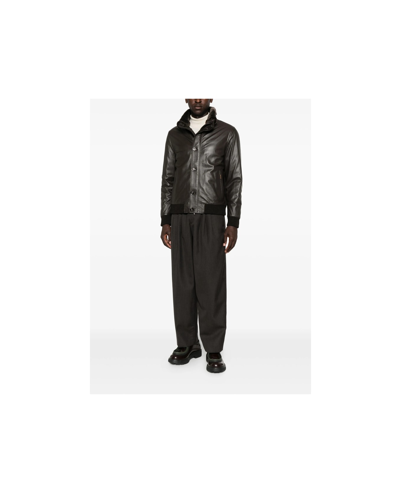 Moorer Outerwear - BROWN