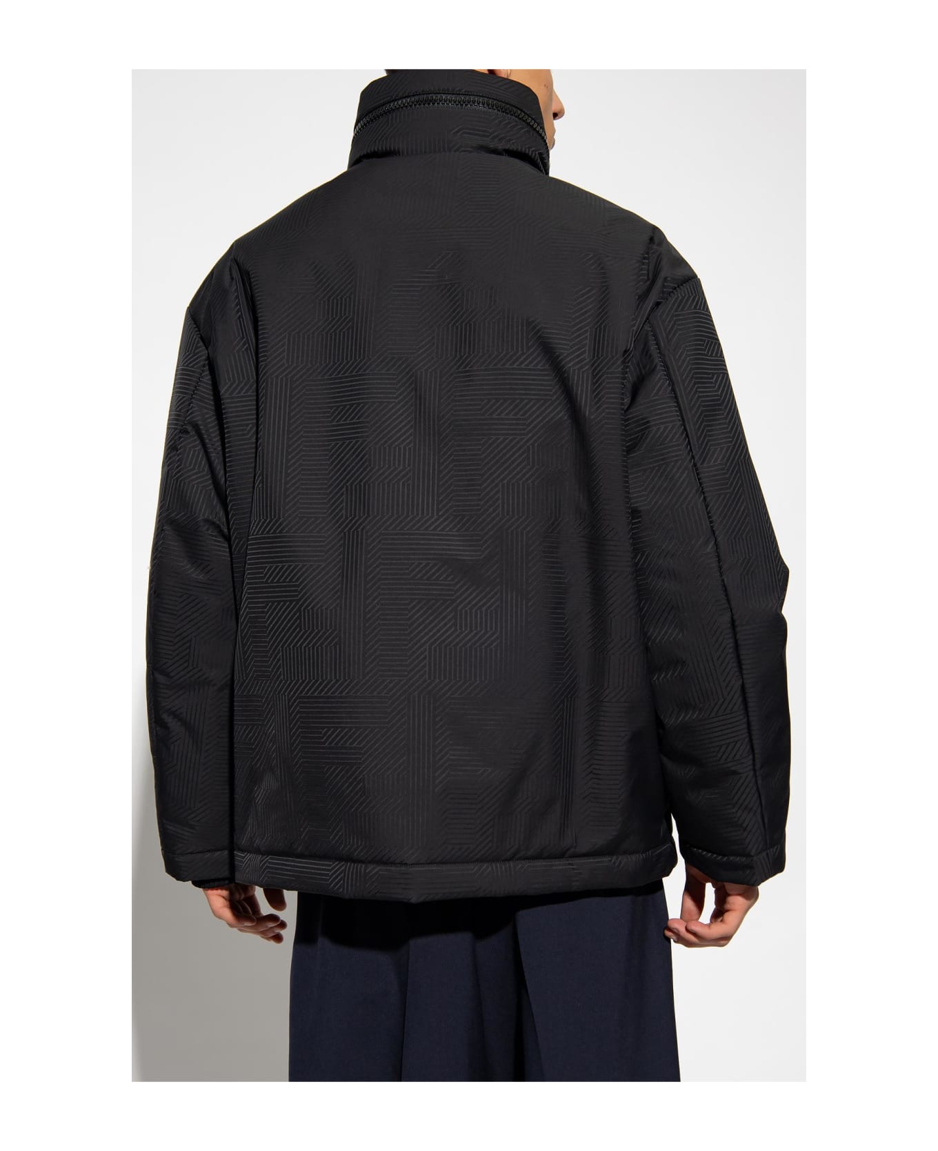 Fendi Monogrammed Ski Jacket - BLACK ジャケット