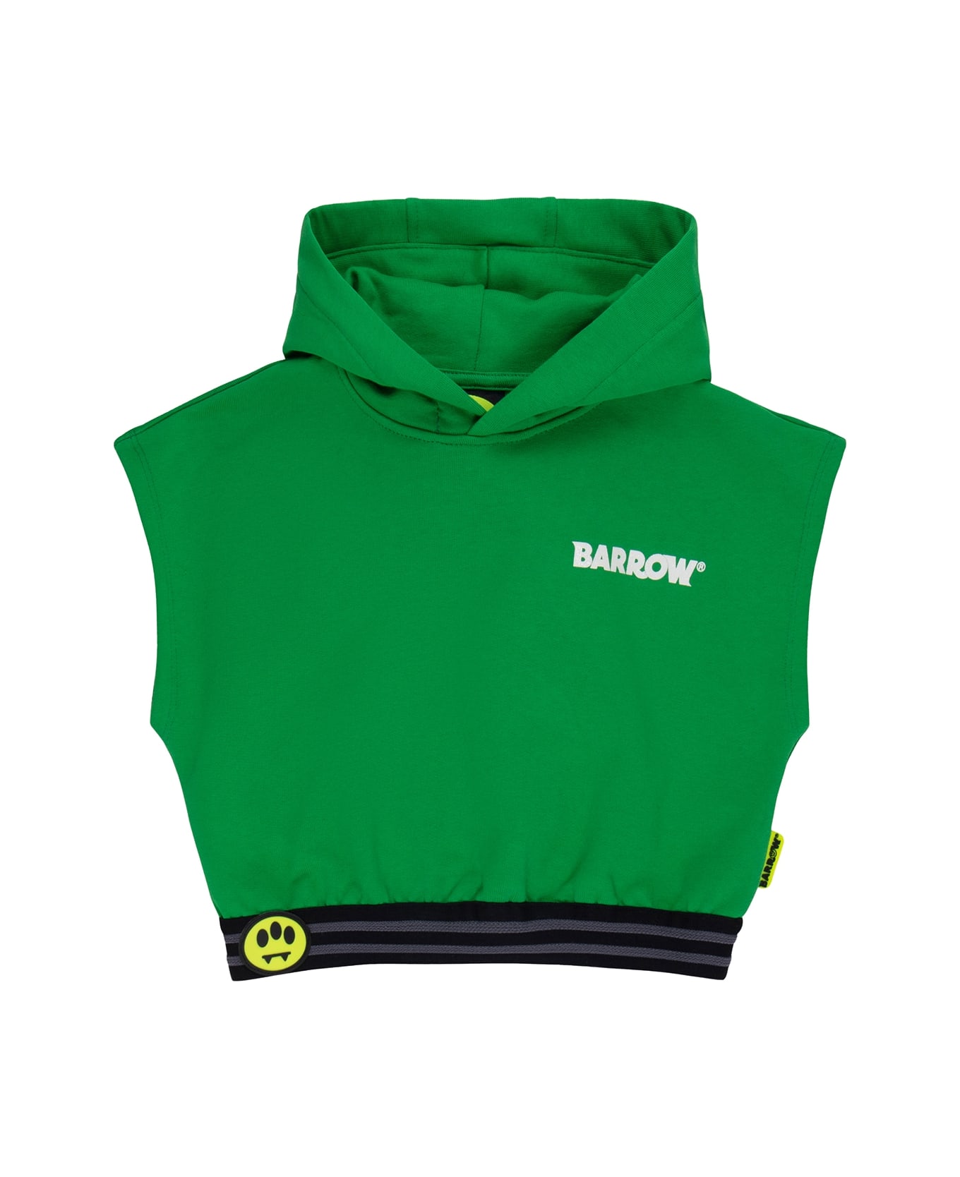 Barrow Felpa Con Logo - Green ニットウェア＆スウェットシャツ