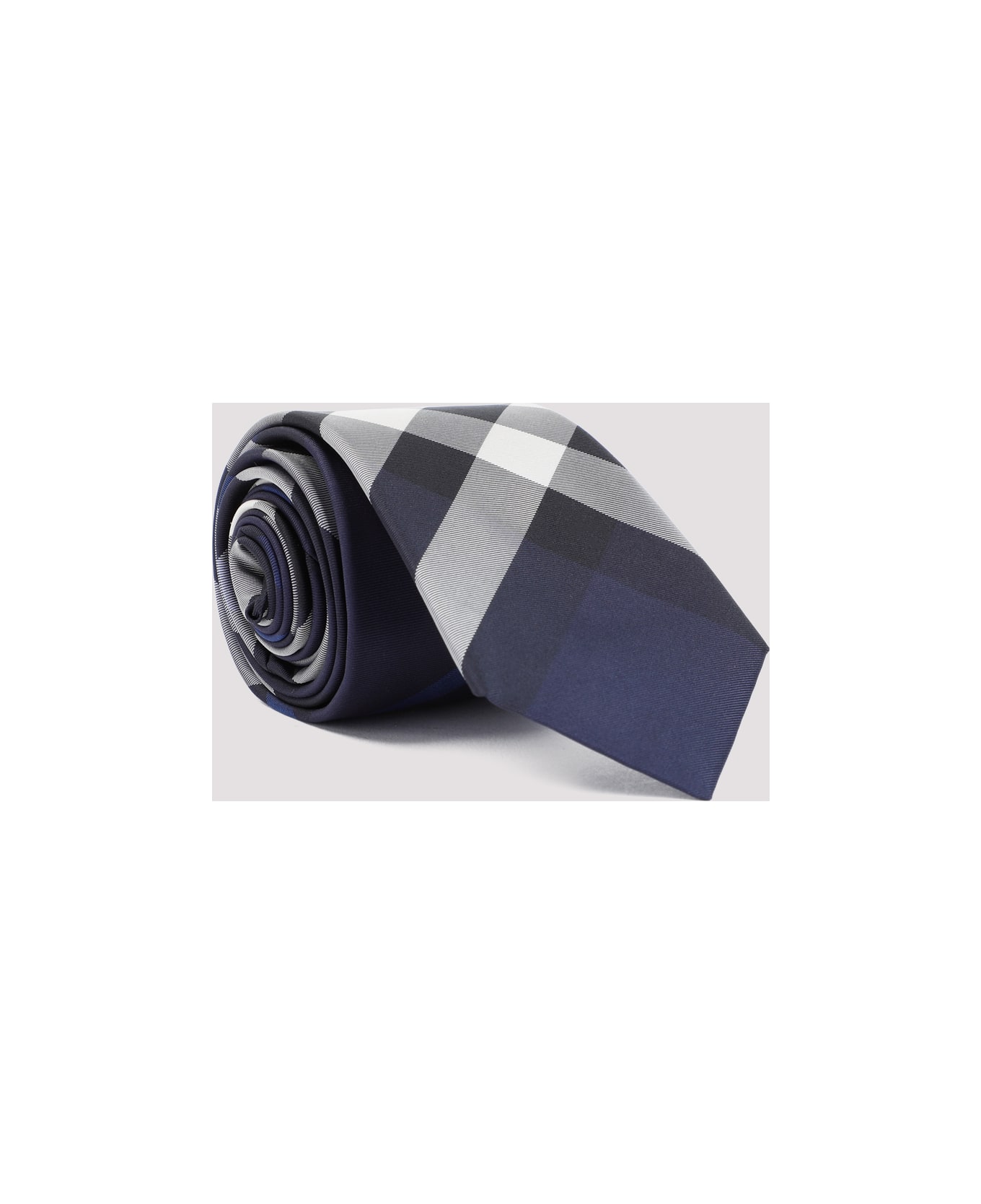 Burberry Tartan Tie - Blue