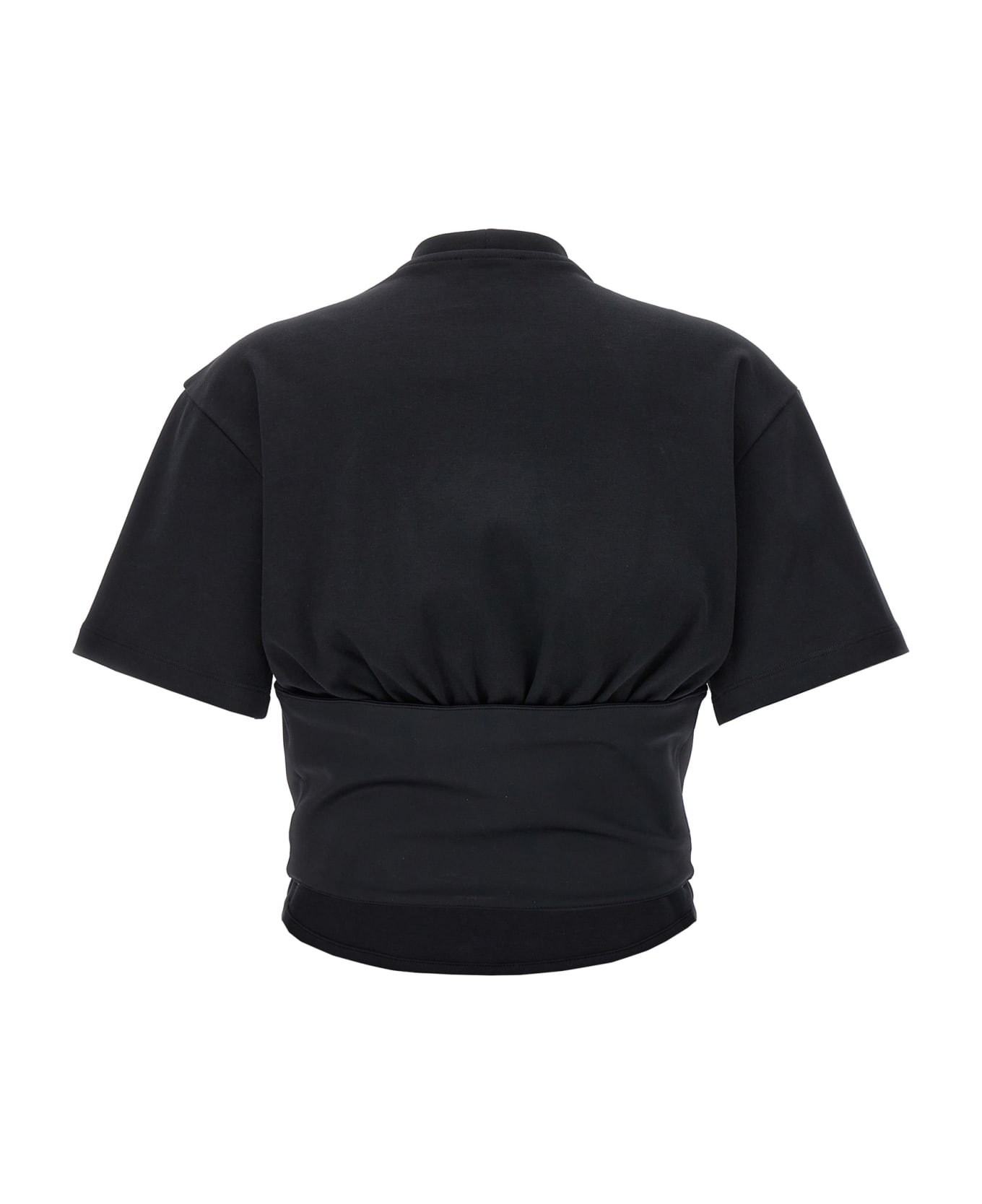Mugler Corset T-shirt - Black Tシャツ