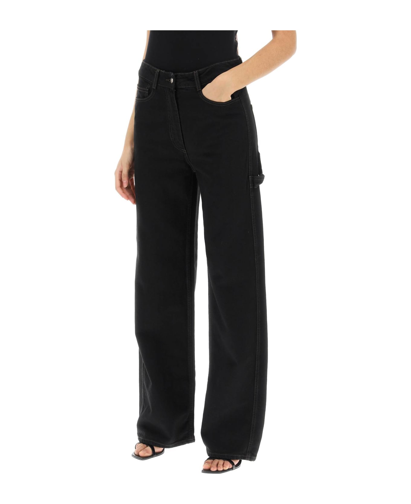 Saks Potts Salma Loose Jeans - BLACK (Black)