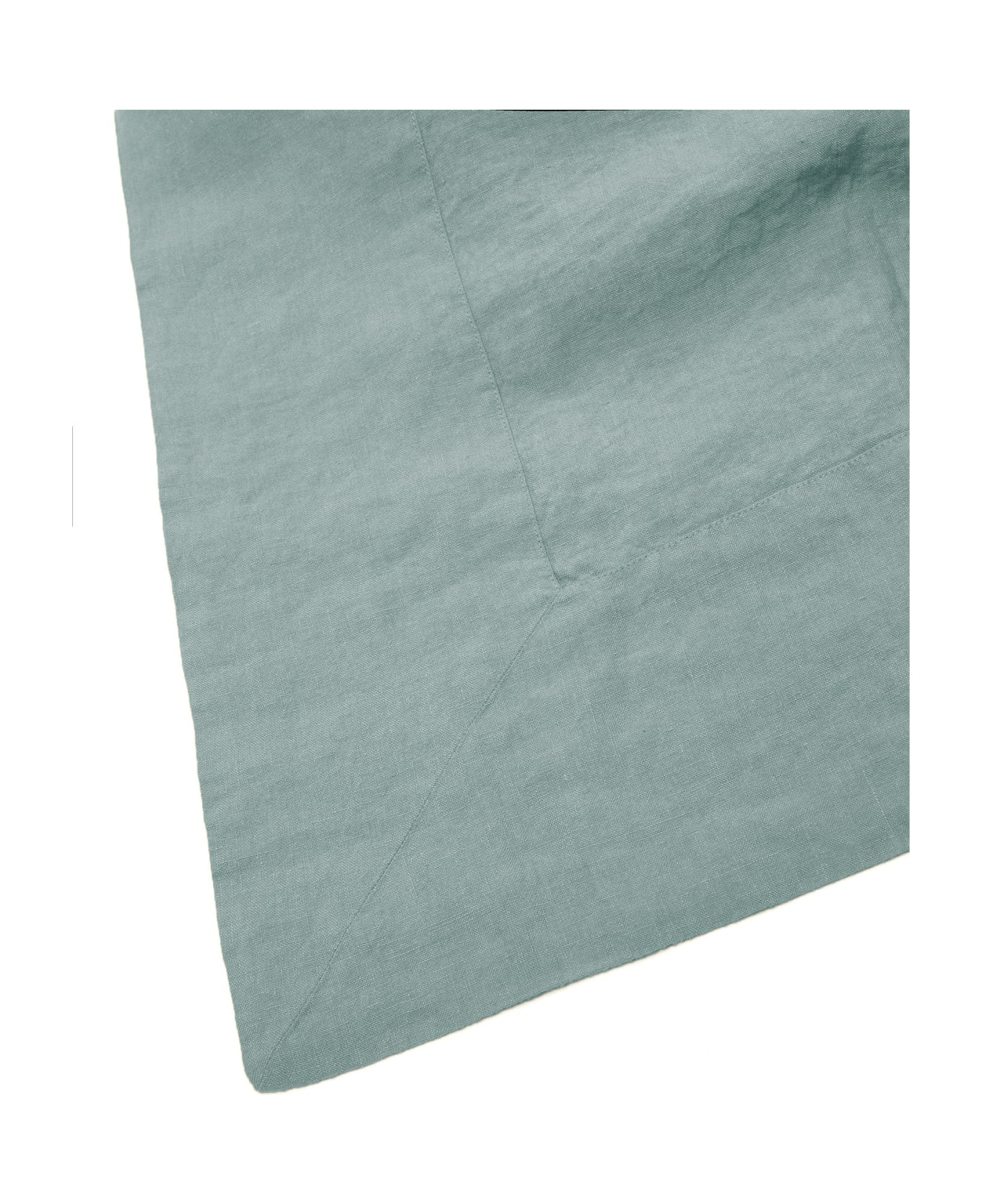 Once Milano Line Tablecloth With Large Border - Sage