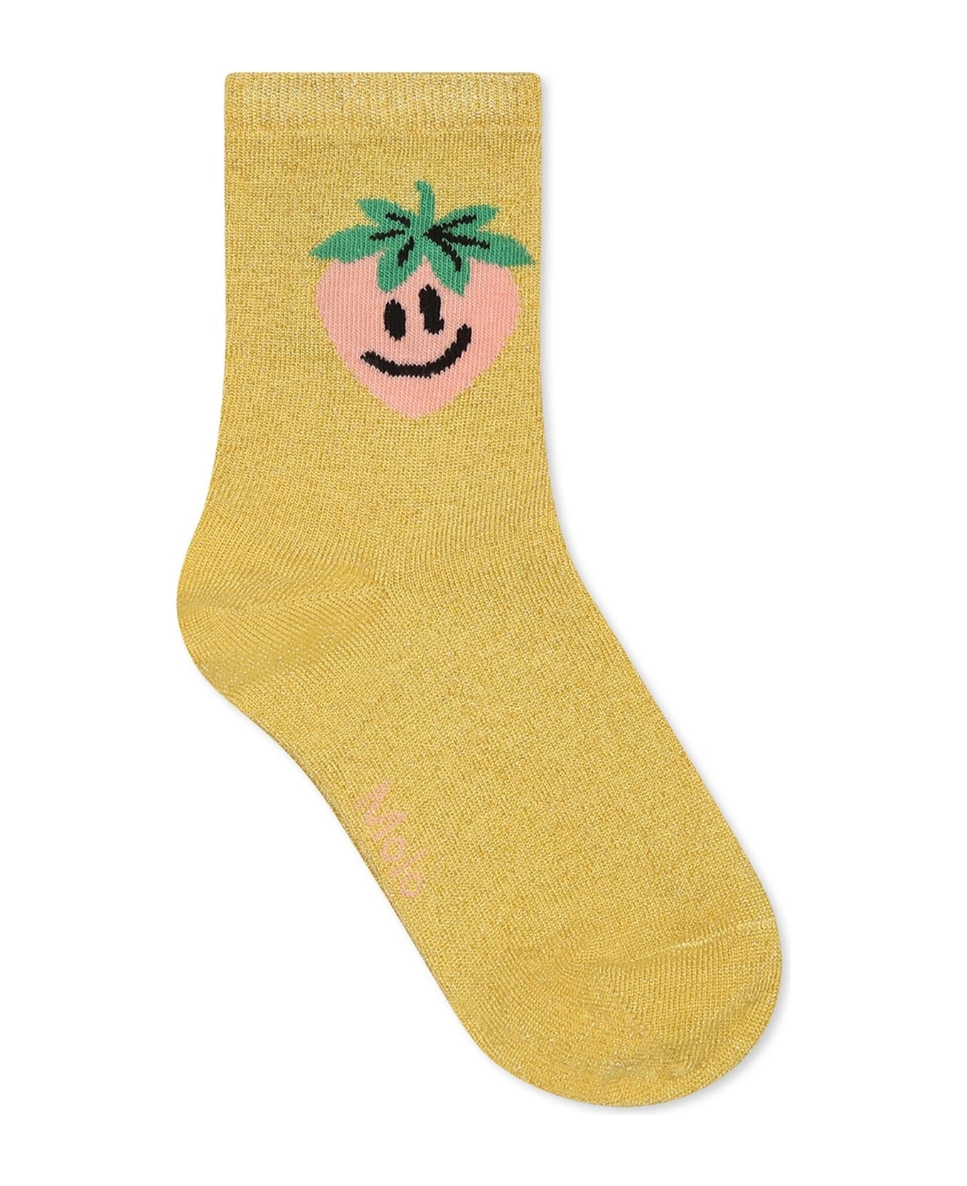 Molo Multicolor Sock Set For Girl With Strawberry - Multicolor
