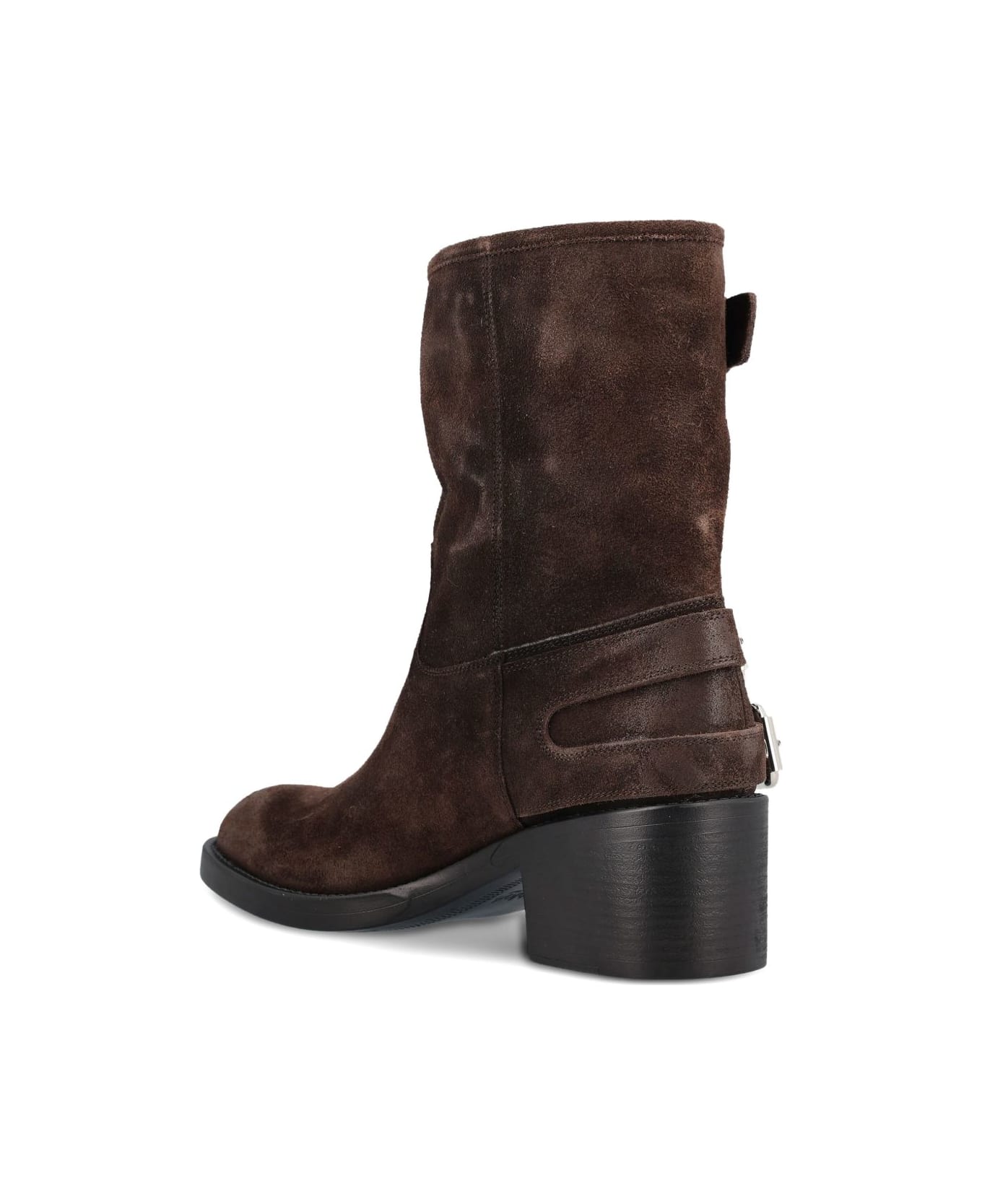 Chloé Dakota Leather Boots - Marrone chiaro