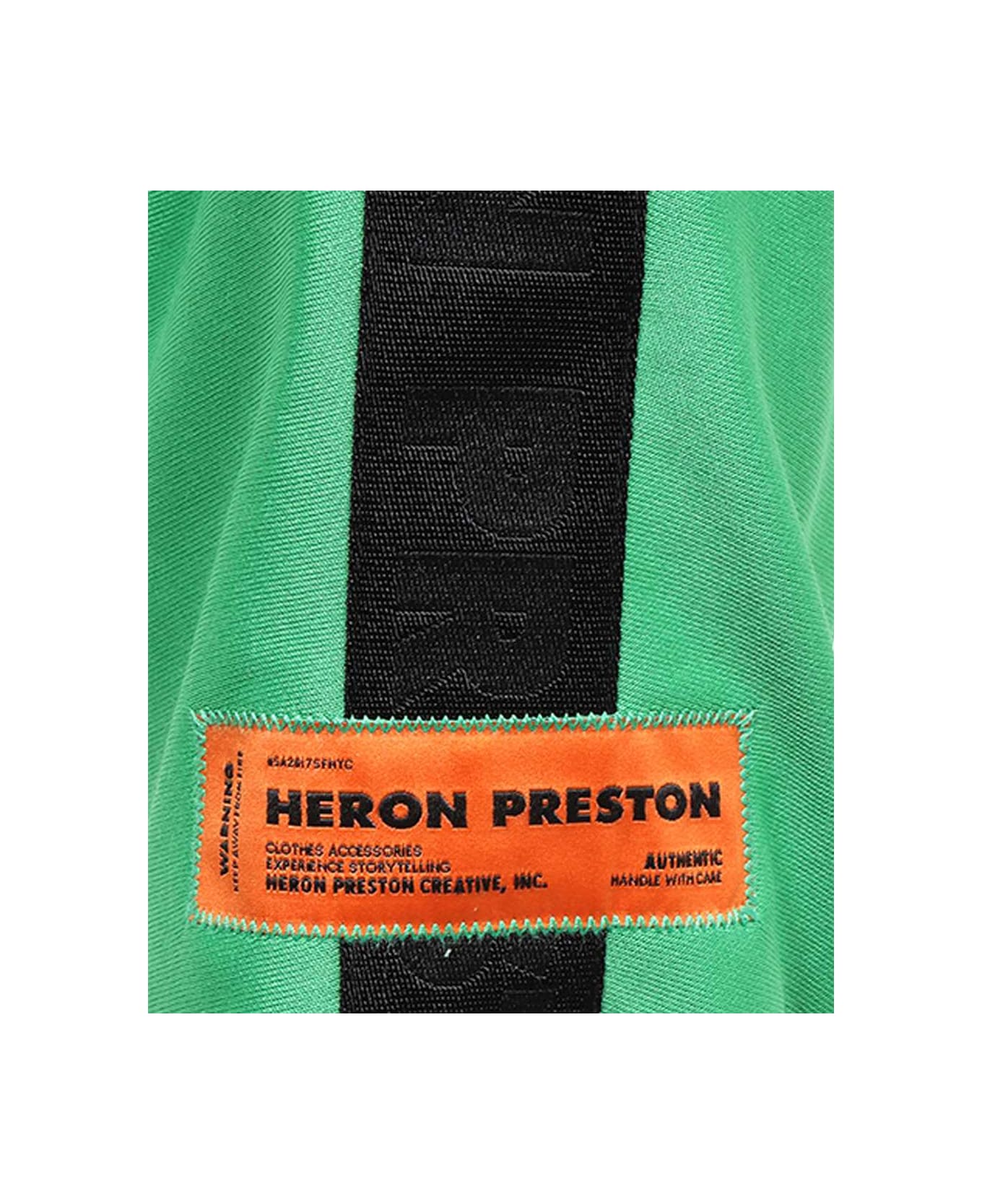 HERON PRESTON Techno Fabric Sweatshirt - green