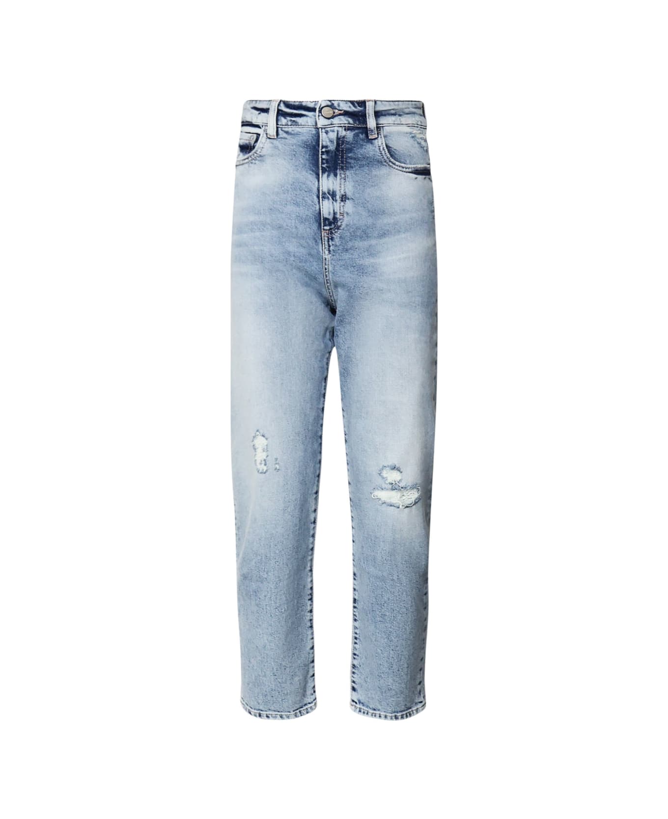 Icon Denim Karolina Cotton Denim Jeans - Blue