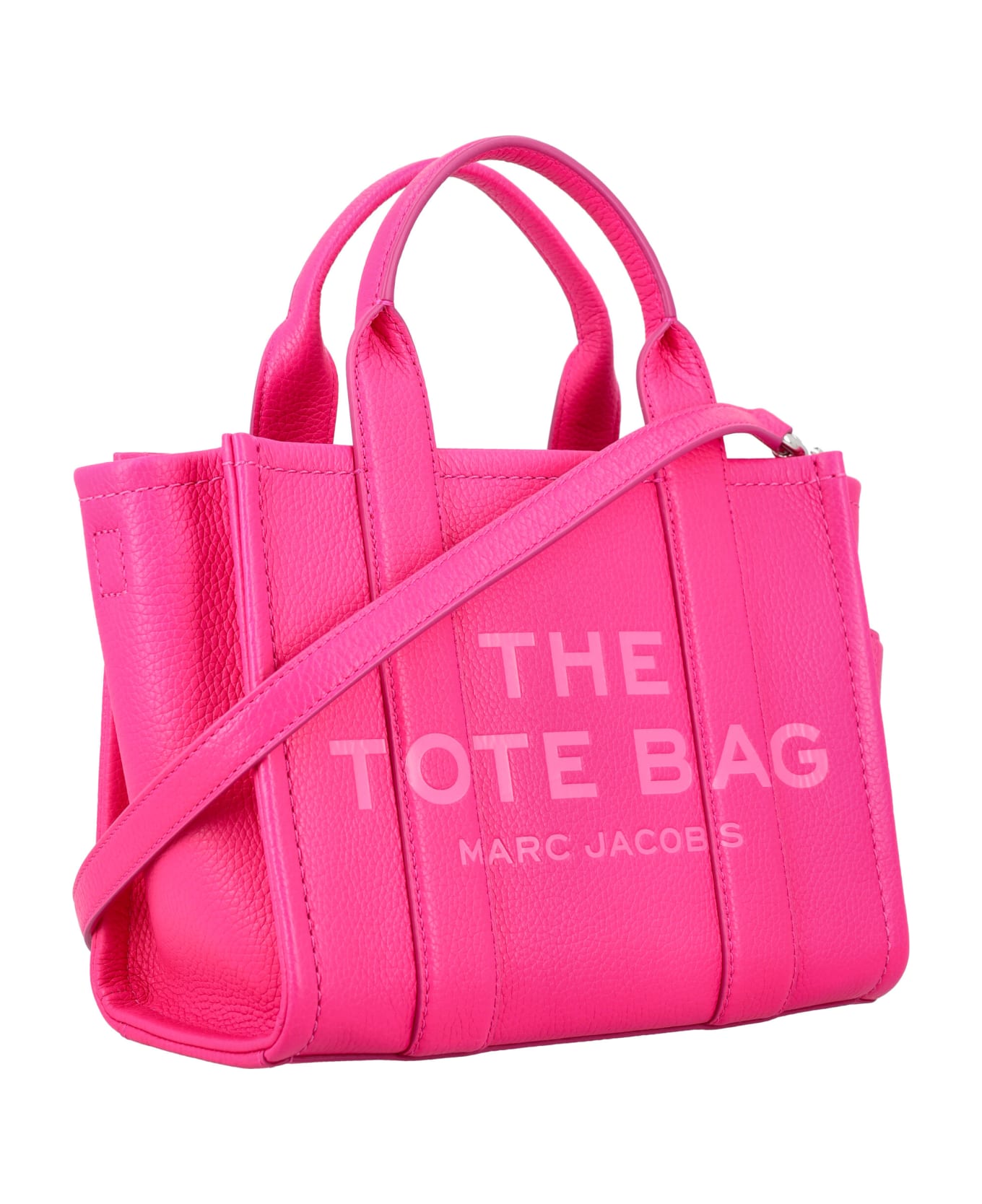Marc Jacobs The Mini Tote Leather Bag - HOT PINK