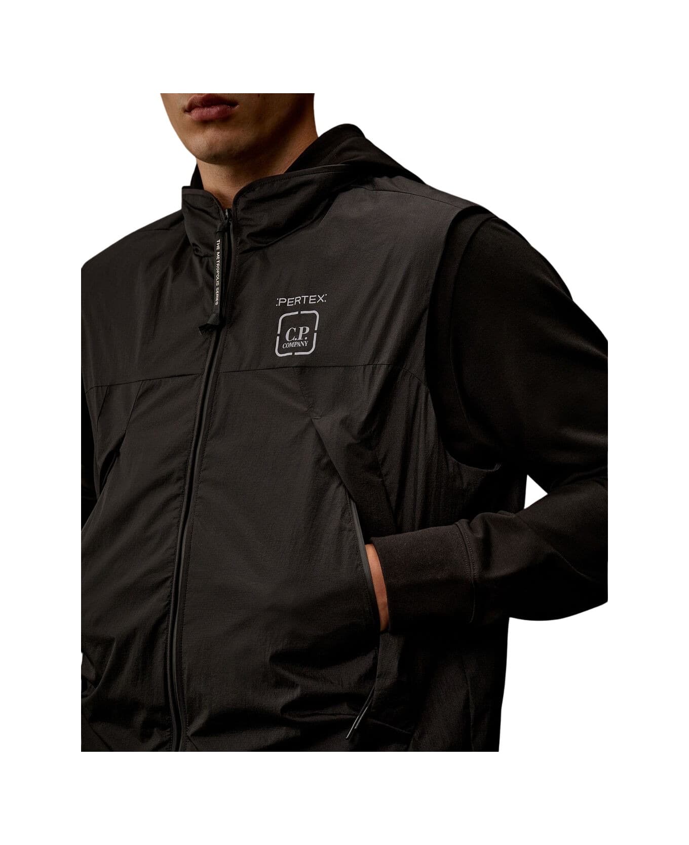 C.P. Company Vest - Black