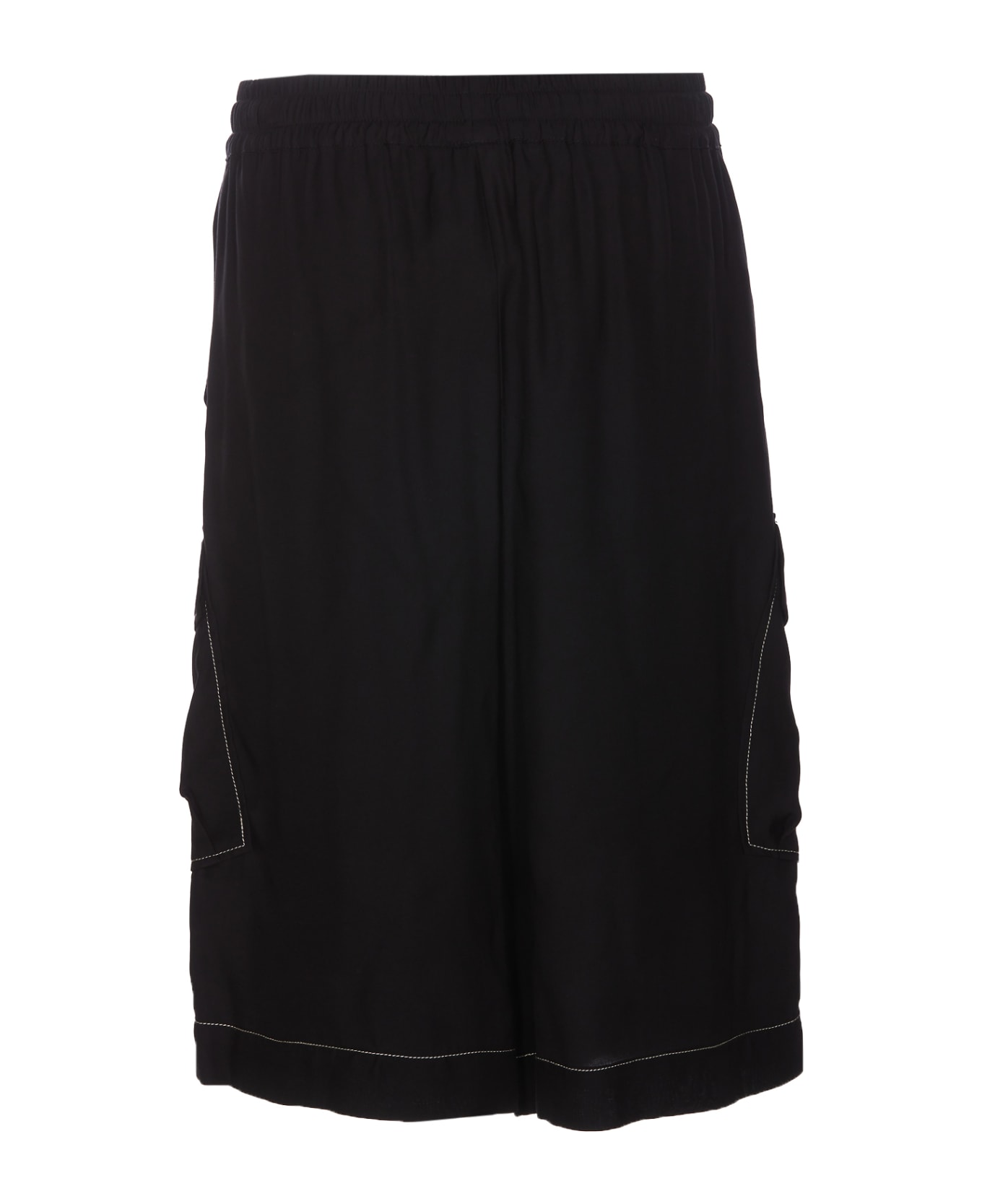 Pinko Cargo Twill Shorts - Black