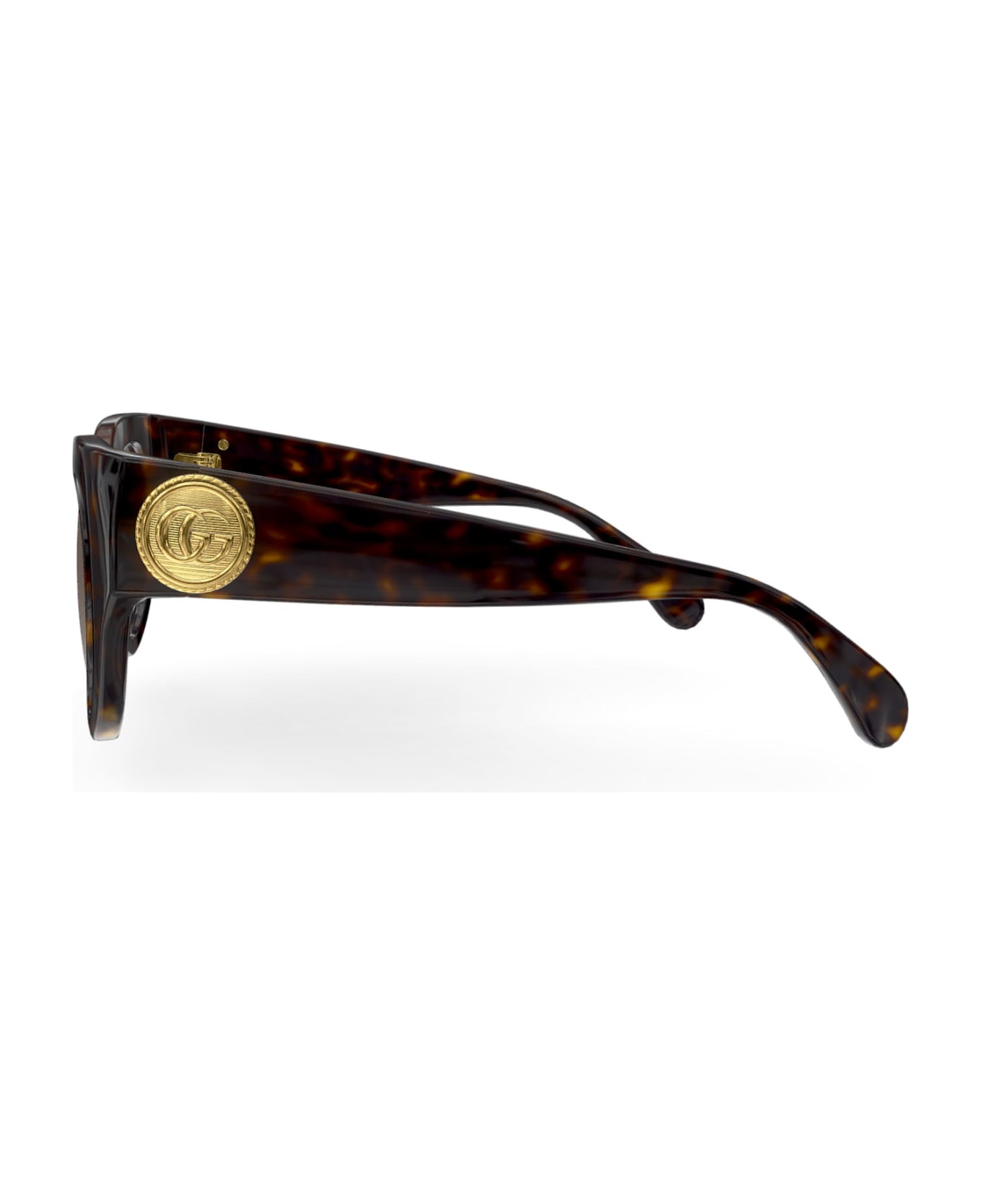 Gucci Eyewear GG1408S Sunglasses - Havana Havana Brown