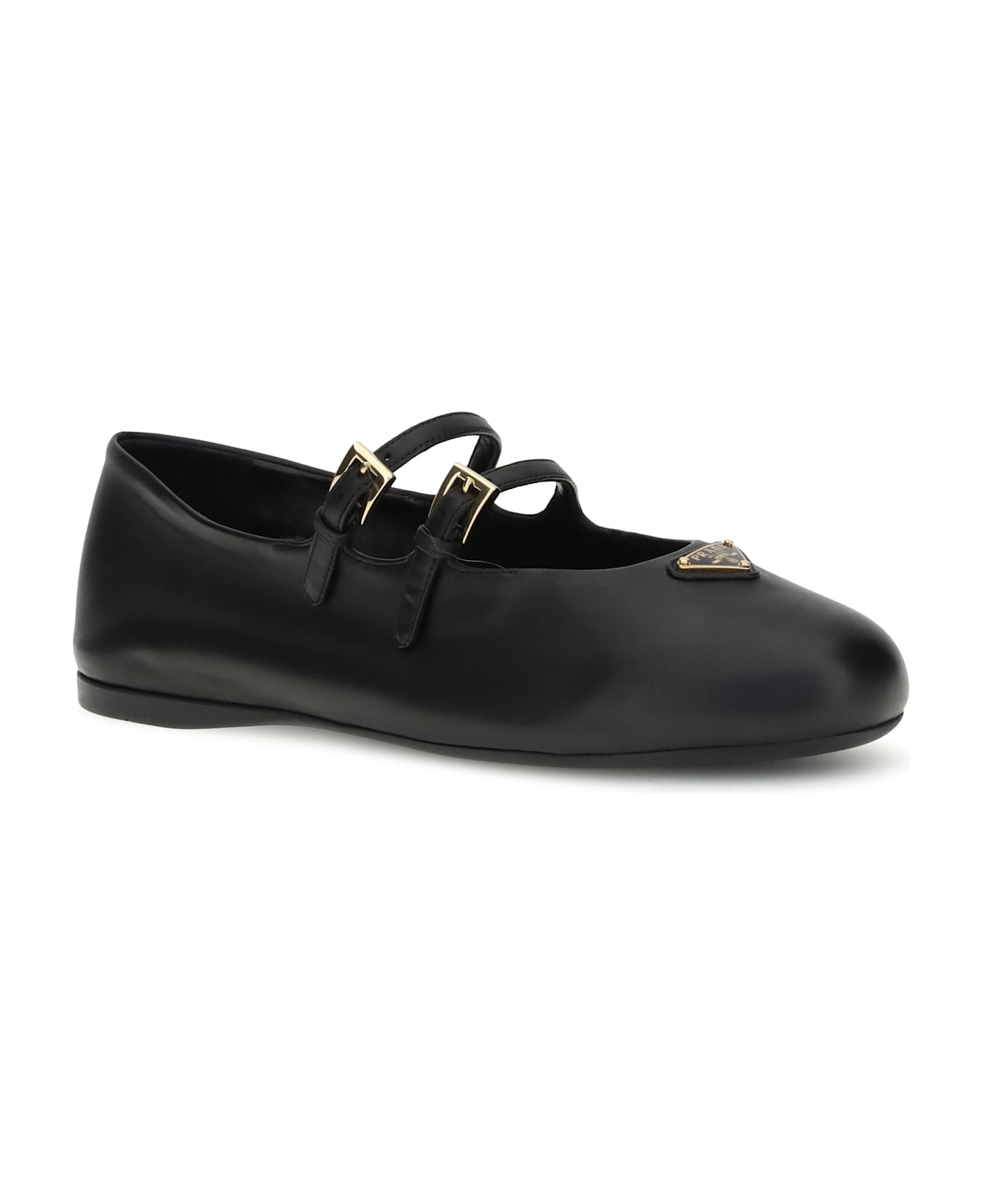 Prada Leather Ballerinas