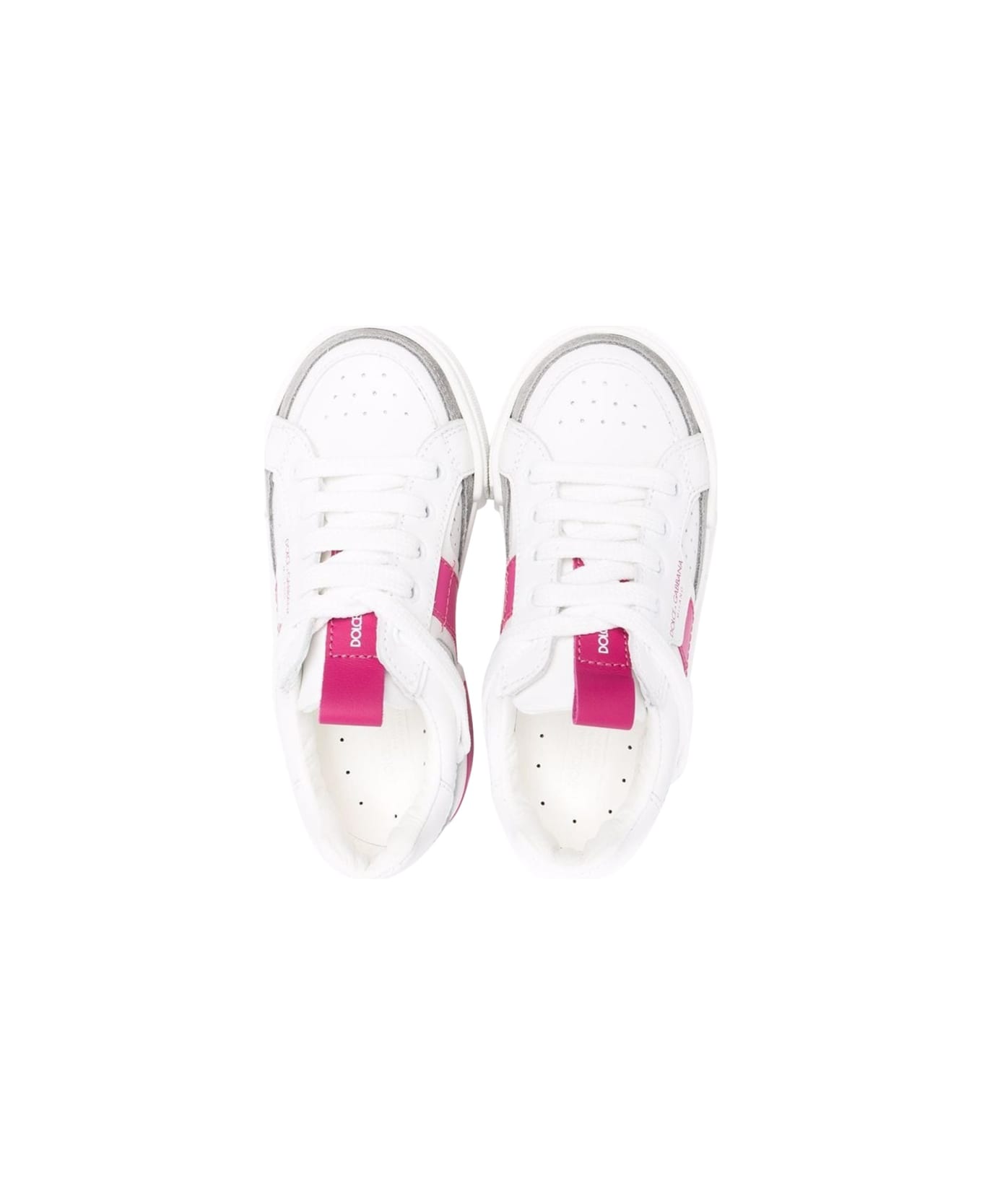 Dolce & Gabbana Low Lace-up Sneaker - WHITE