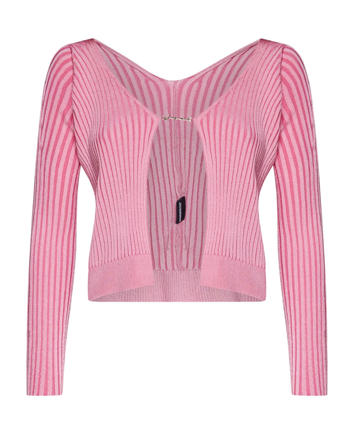 Jacquemus Pralu Viscose-blend Cardigan - Pink 2 カーディガン