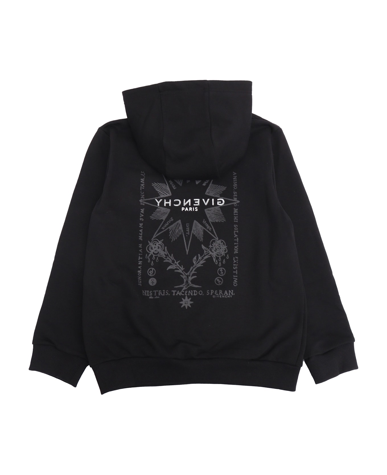 Givenchy Hooded Sweatshirt - BLACK