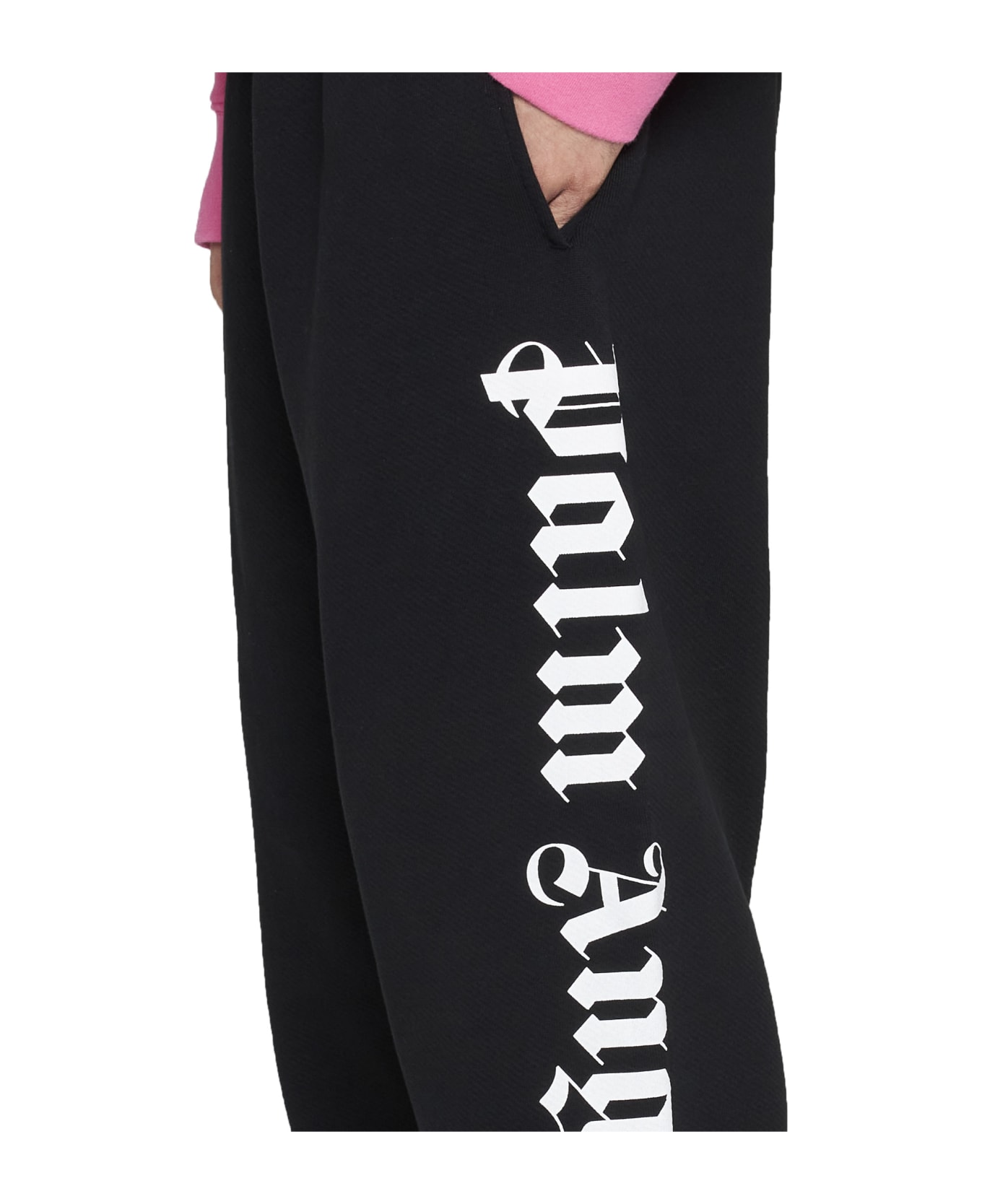 Palm Angels Logo Track Pants - Black