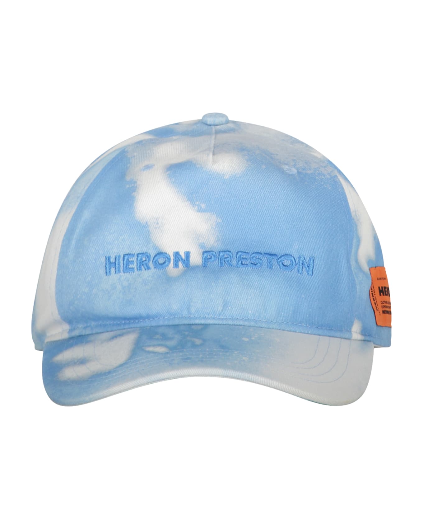 HERON PRESTON Logo Baseball Cap - Light Blue