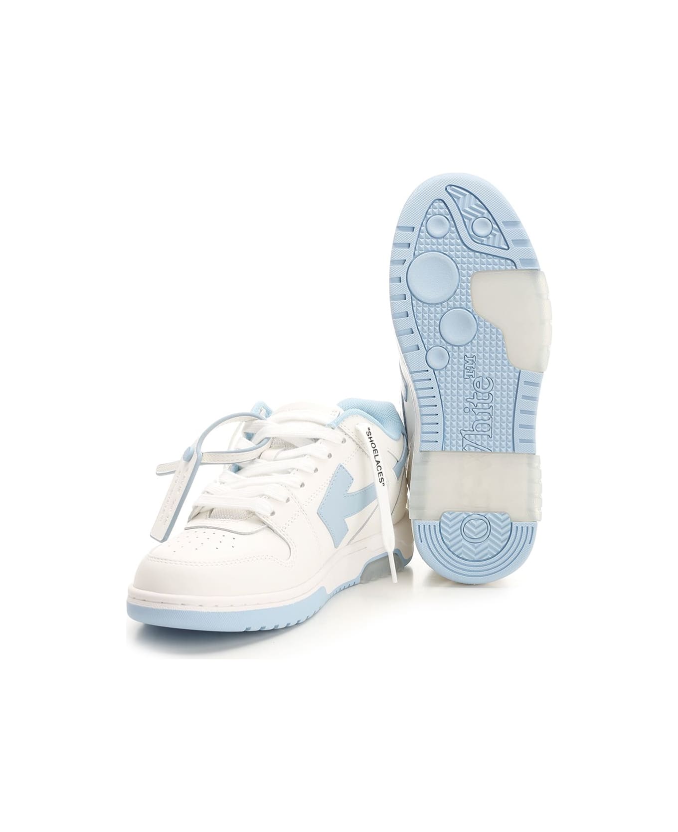 Off-White 
out Of Office
 Sneakers - WHITE LIGHT BLUE