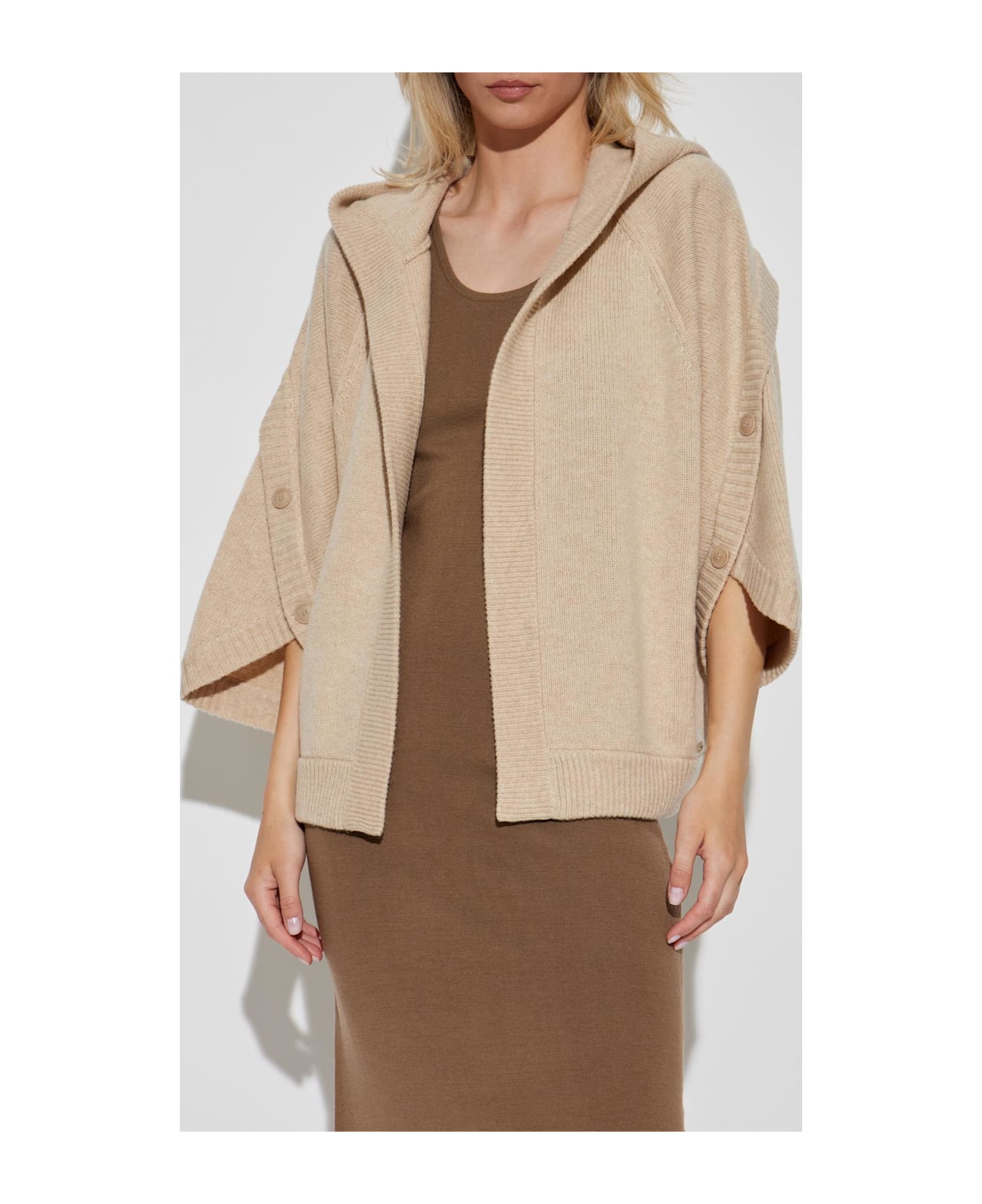 Max Mara Cardigan 
vals
 - Beige
