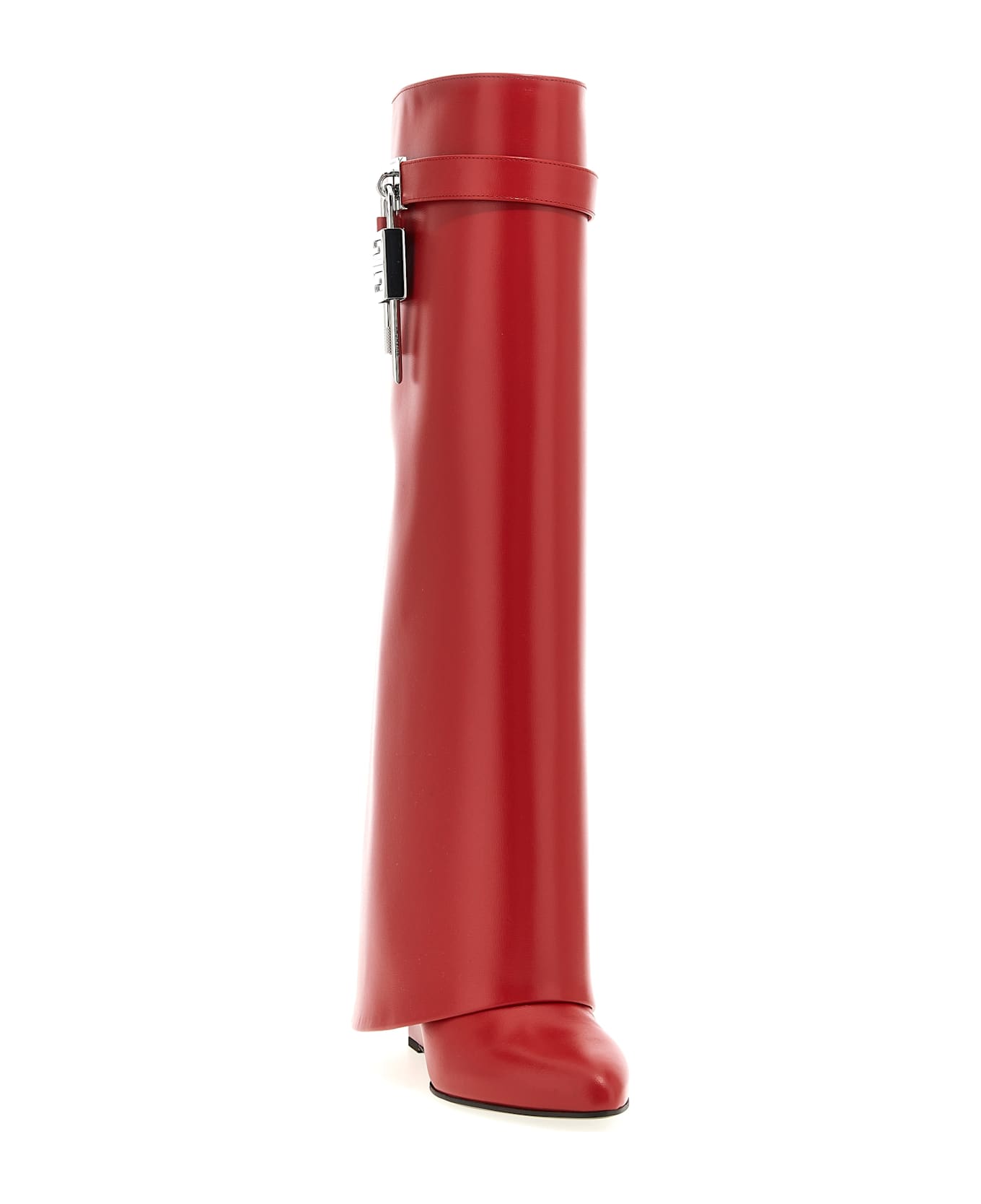 Givenchy 
shark Lock
 Boots - Red