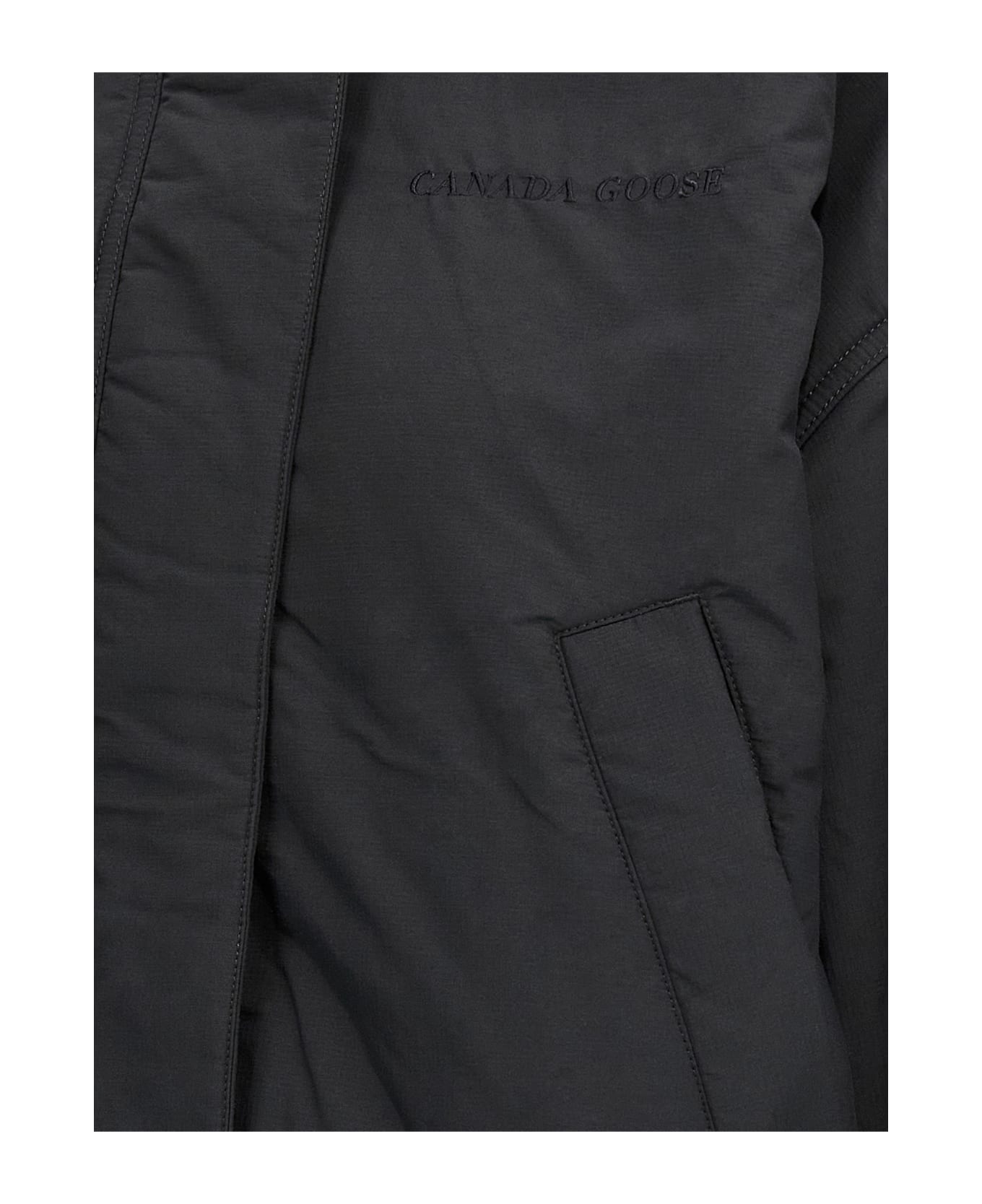 Canada Goose 
alberni
 Reversible Bomber Jacket - Black