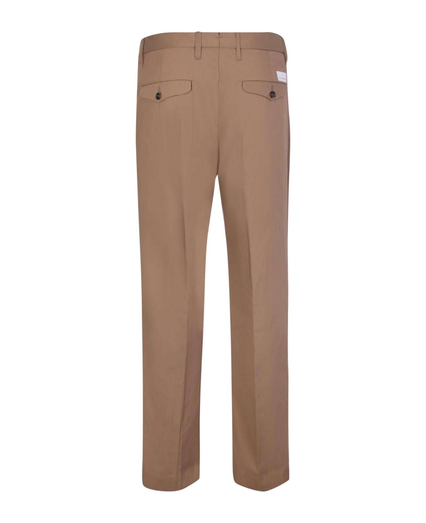 Nine in the Morning Taupe Slim Trousers - Beige