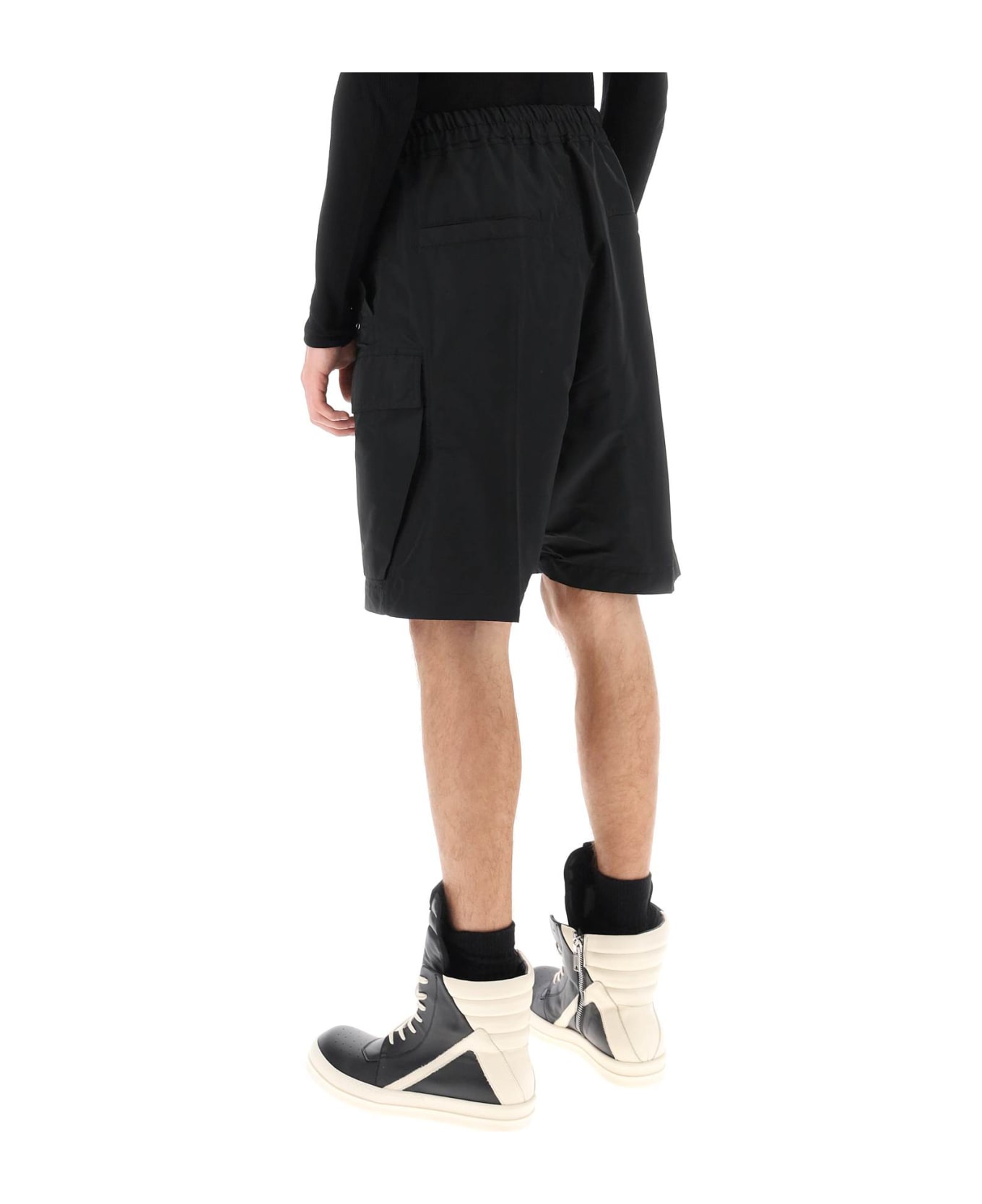 Rick Owens Luxor Cargobela Shorts - BLACK (Black) ショートパンツ