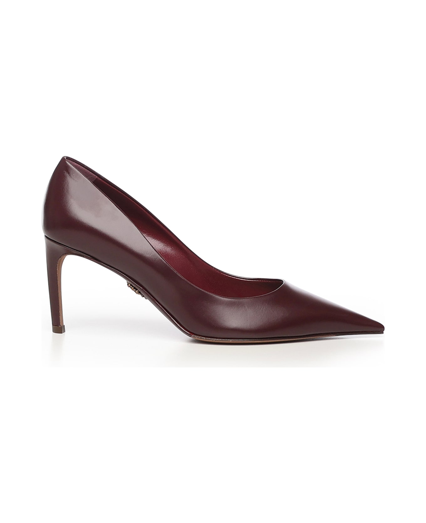 Dolce 
Gabbana Devotion Leather Pumps - Bordeaux
