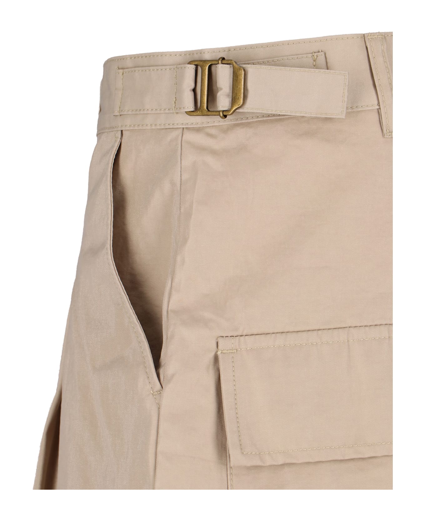 Entire Studios 'aoshi' Bermuda Shorts - Beige