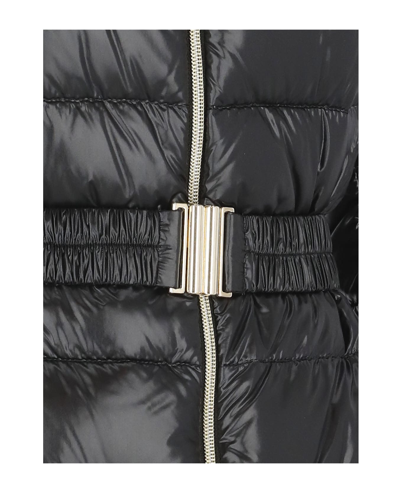 Herno Quilted Down Jacket - Black