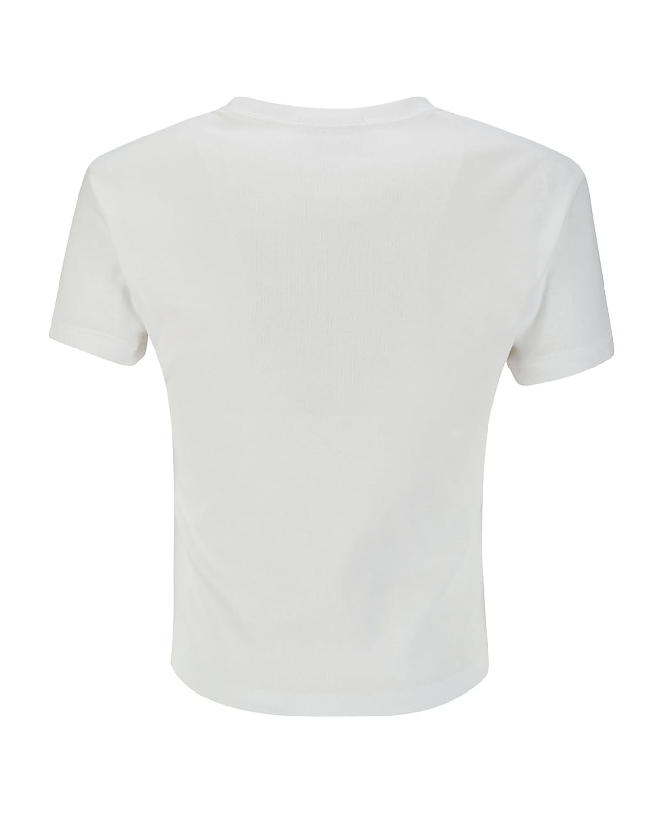Coperni V Neck Line T-shirt - OPTIC WHITE