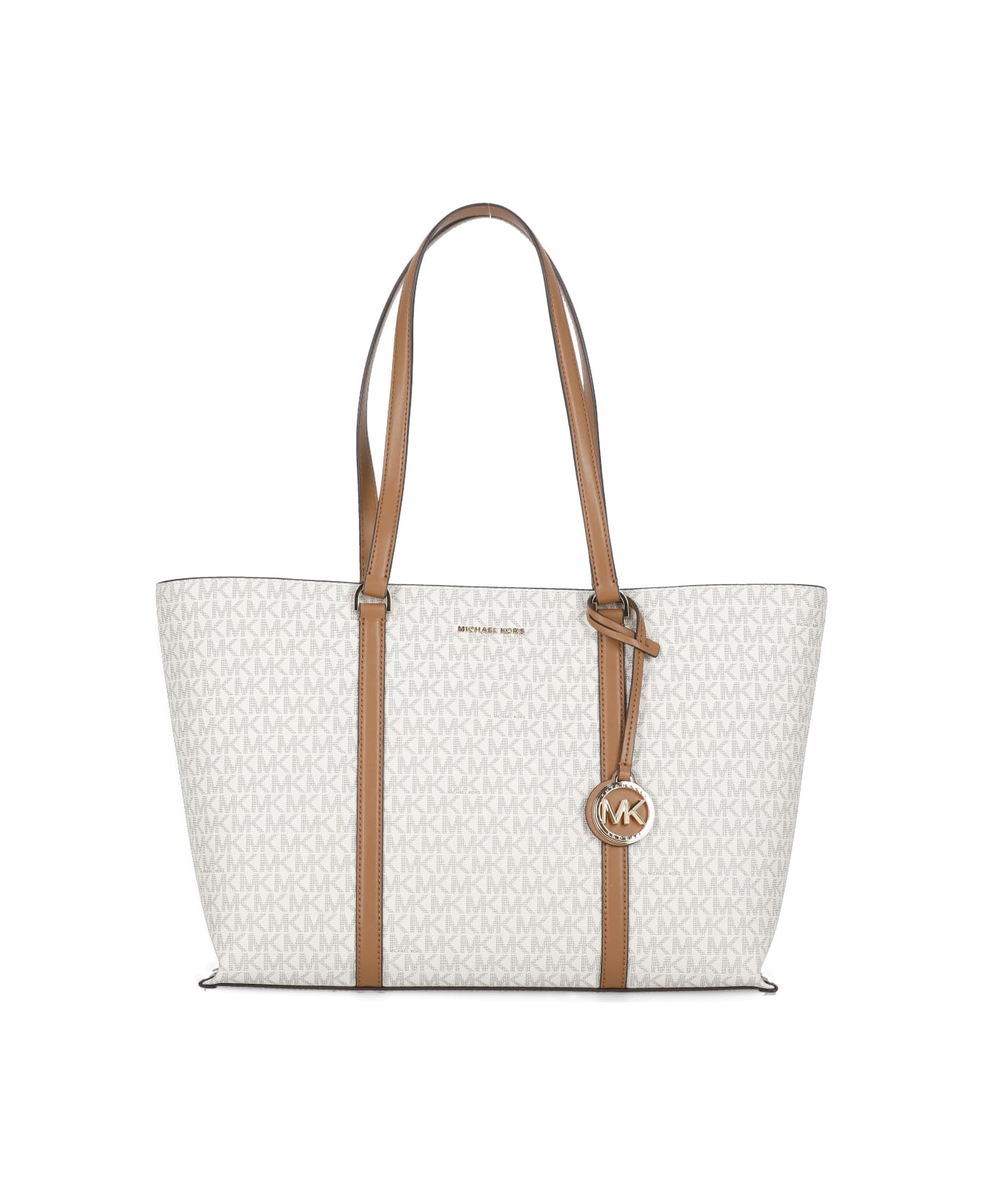 MICHAEL Michael Kors Temple Shopping Bag - Ivory