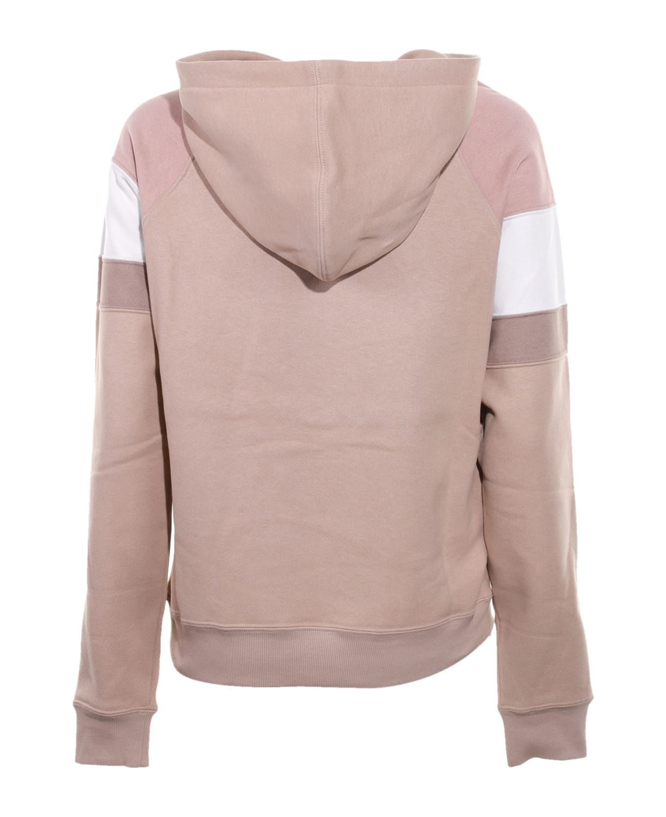 Saint Laurent Sweatshirt With Hood And Embroidered Logo - NUDE ROSE