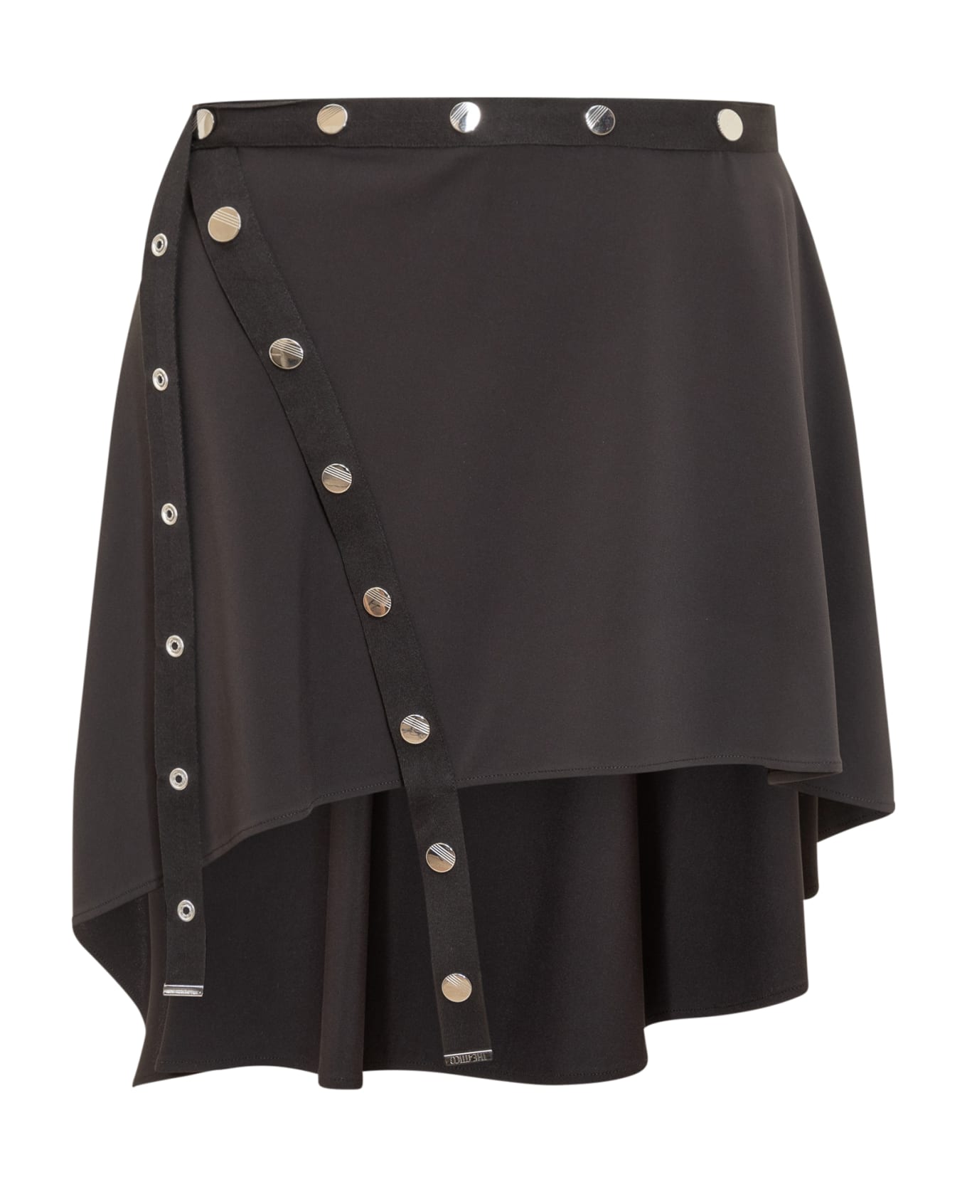 The Attico Mini Skirt - BLACK