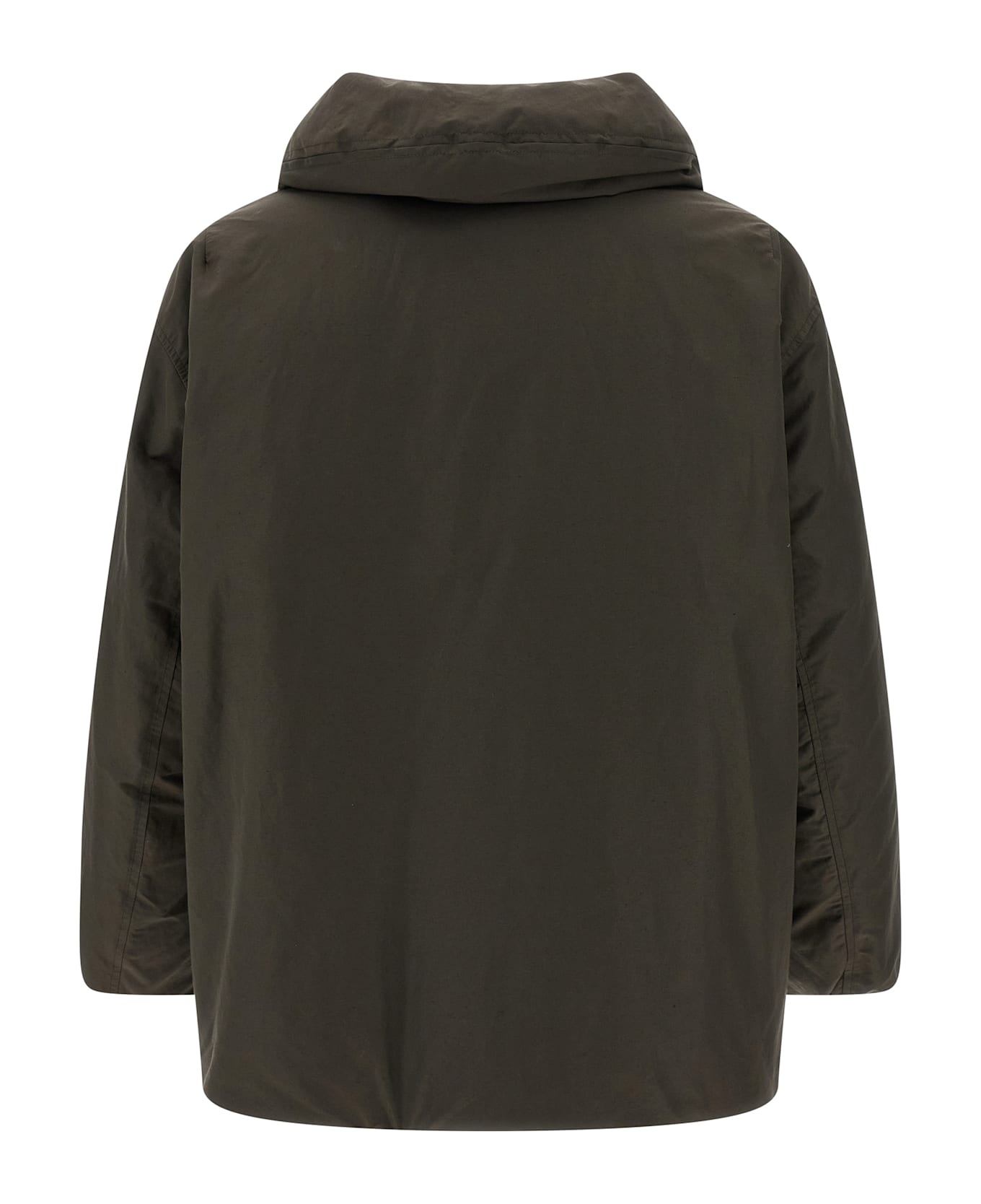 Lemaire Bubble Collar Down Jacket - Brown