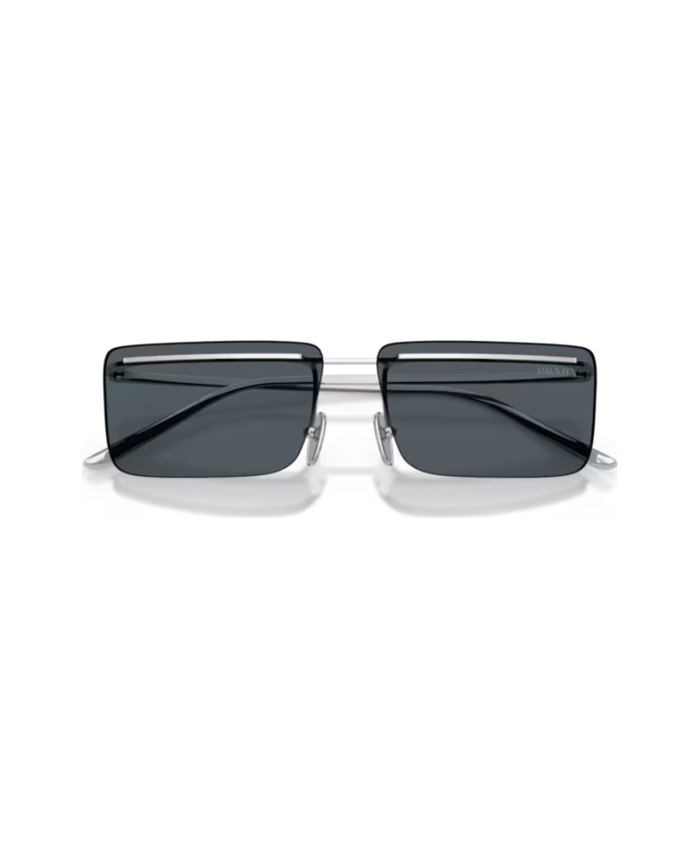Prada Eyewear Prada Pr C53s 1bc70b Argento Sunglasses - Argento