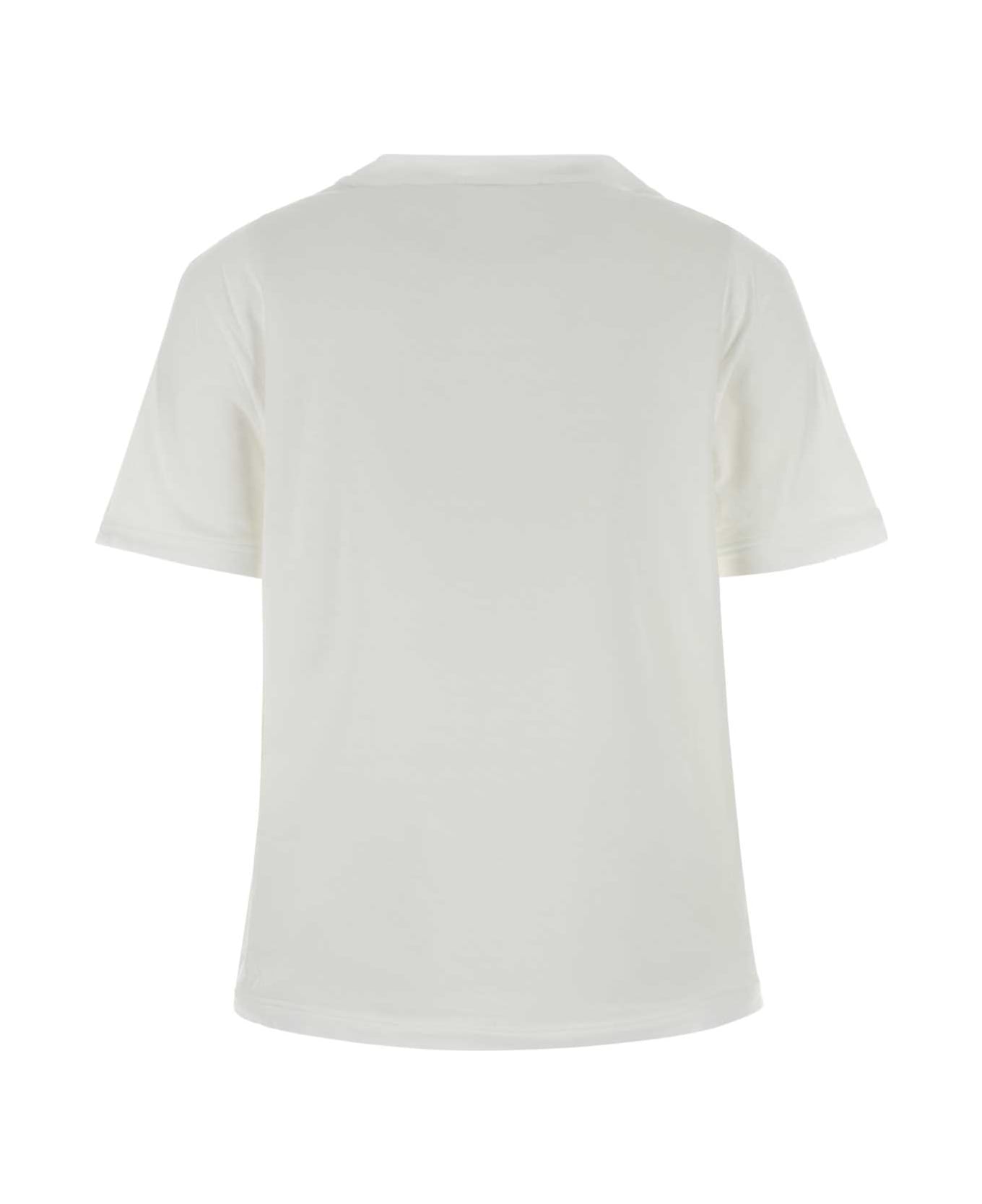Prada White Cotton T-shirt - Bianco