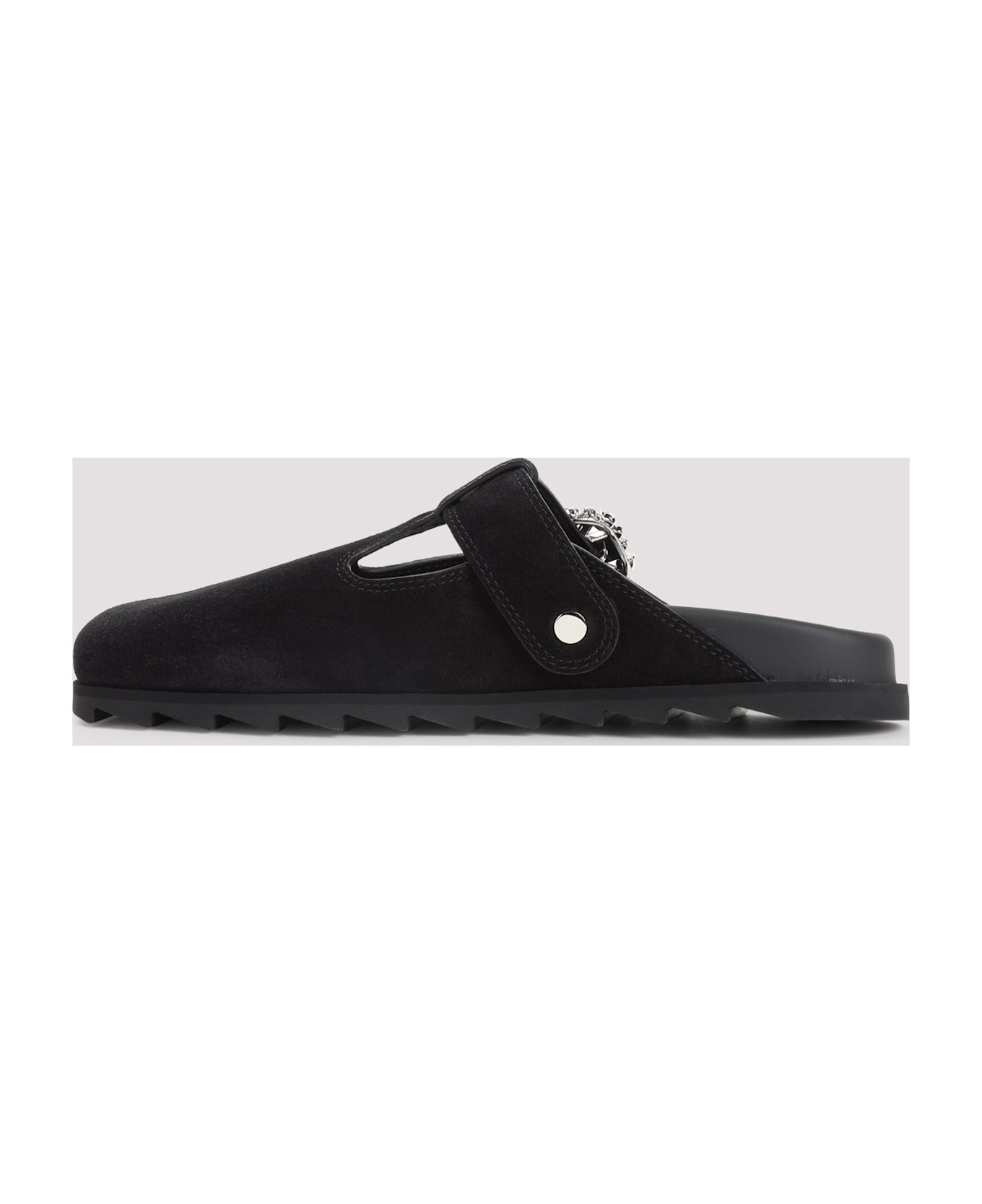 Roger Vivier Slidy Viv` Leather - Nero