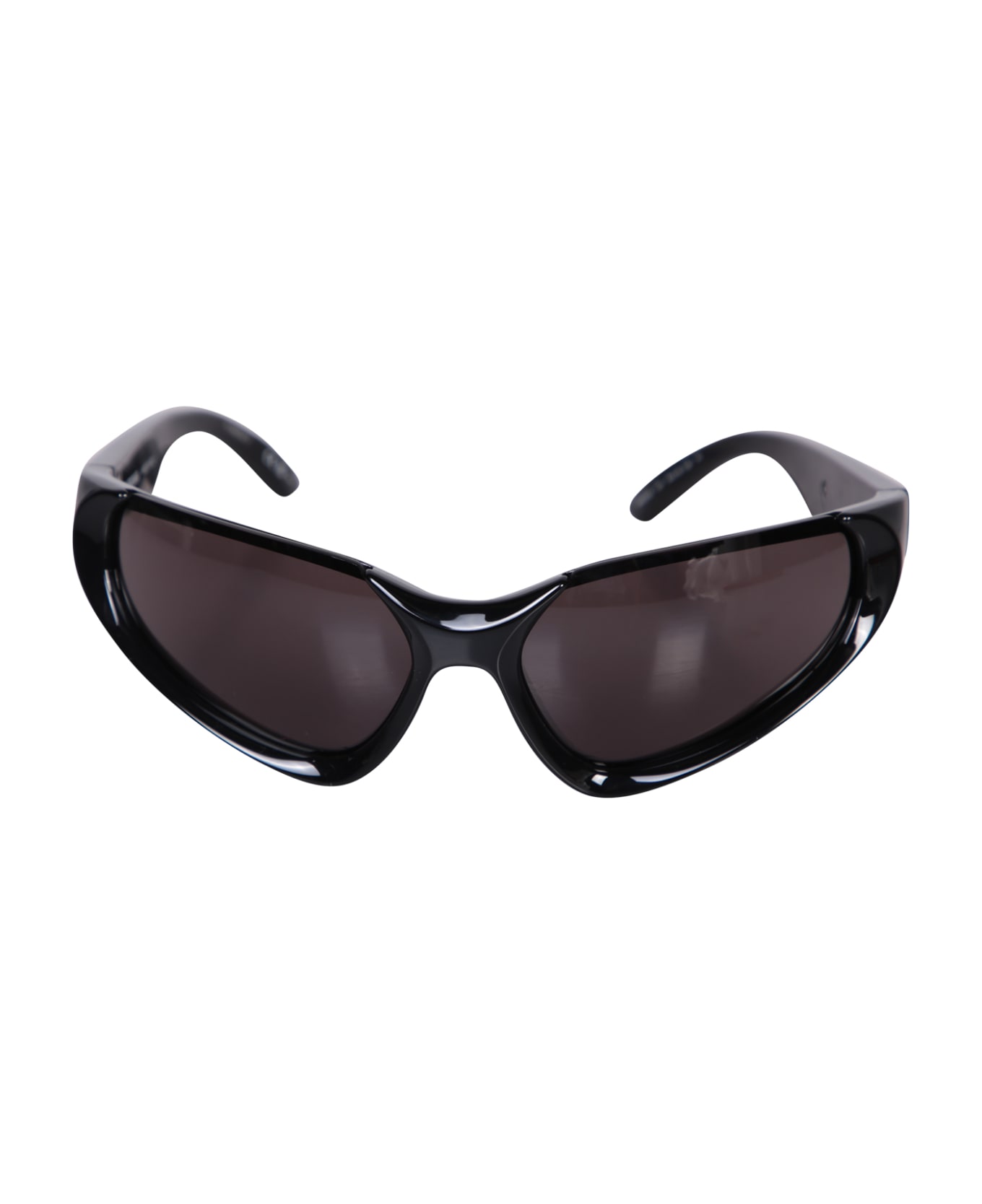 Balenciaga Eyewear Xpander Rect Sunglasses - black サングラス