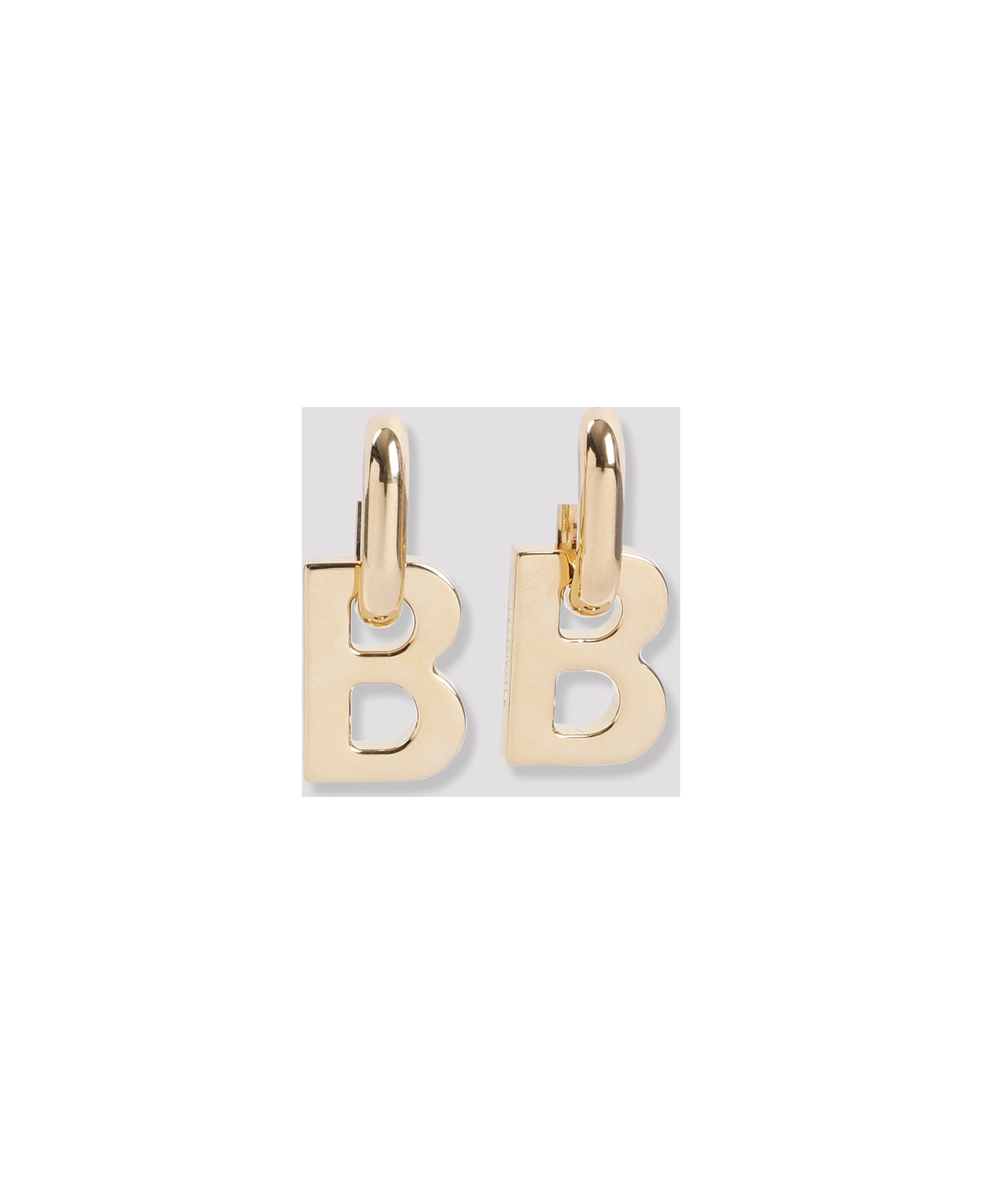 Balenciaga 
b Chain Xs
 Earrings - Shiny Gold
