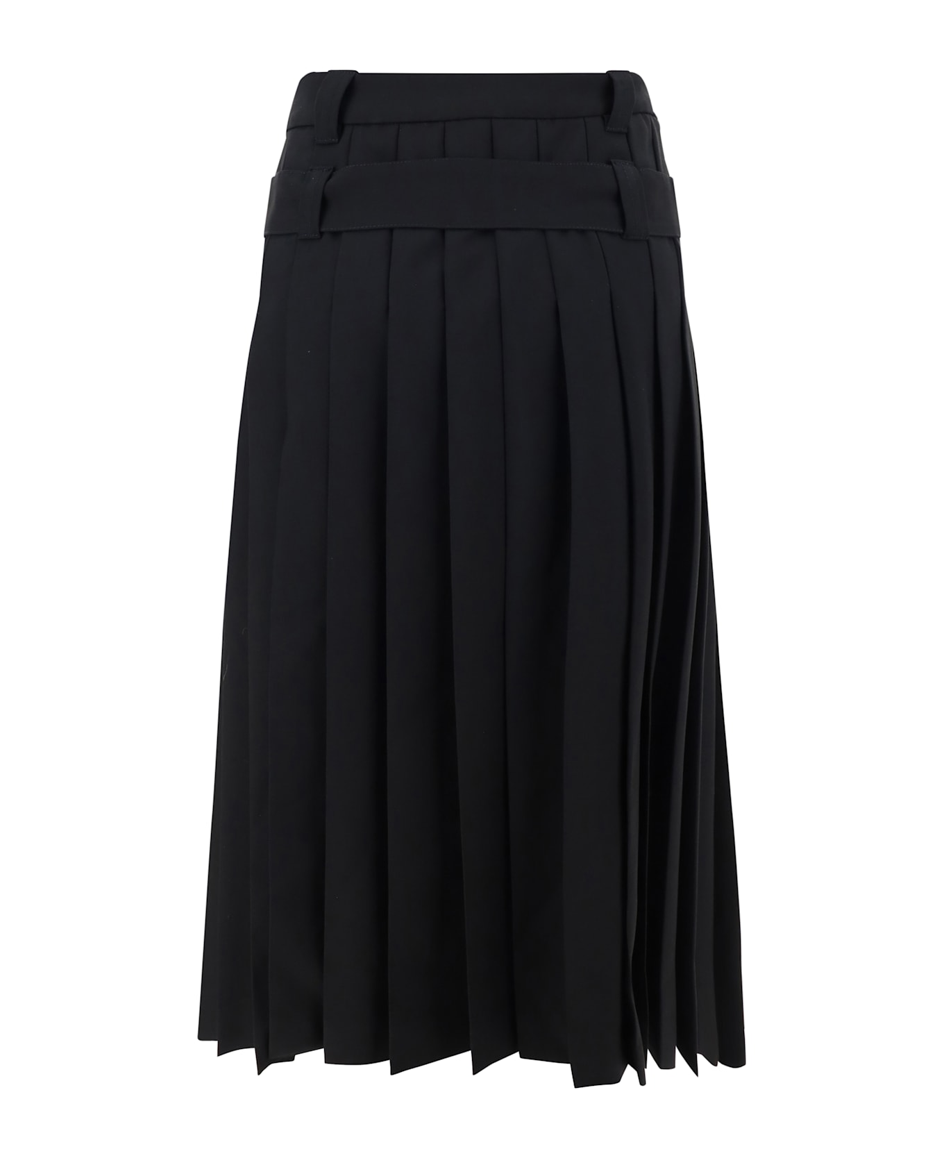 スカート alexander mcqueen SKIRT (802237QJACA 1000) Alexander McQueen Wool Skirt | italist
