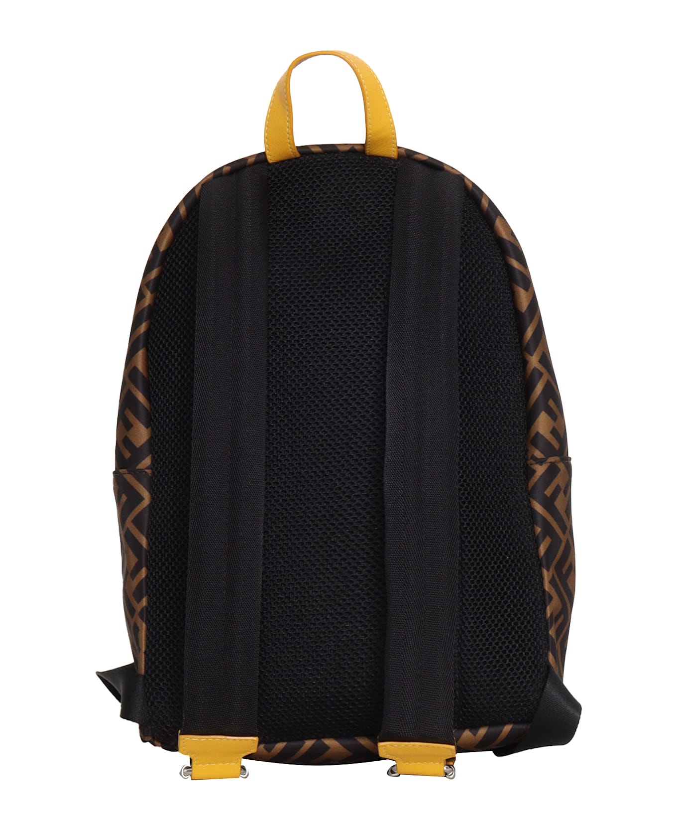Fendi Ff Baby Nylon Backpack - BROWN