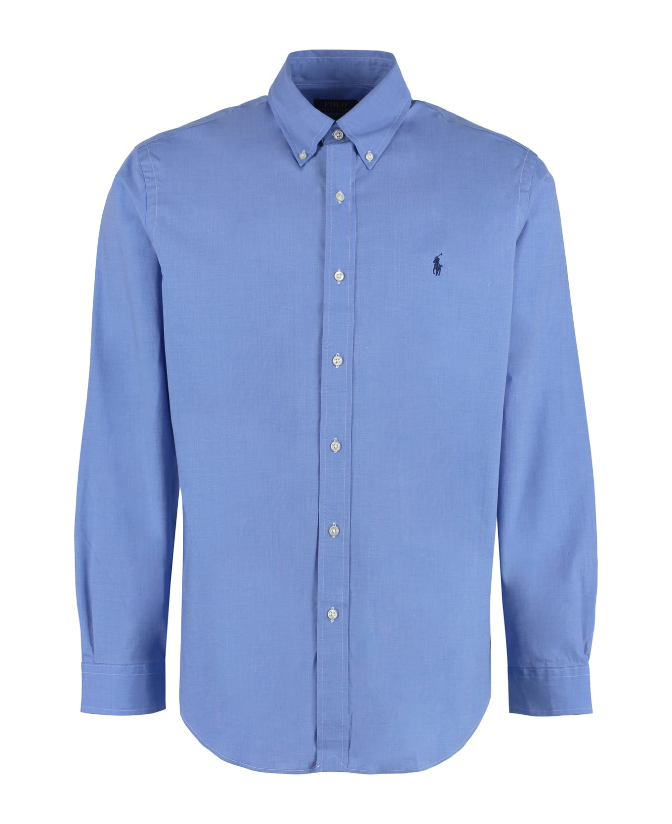 Ralph Lauren Button-down Collar Cotton Shirt - blue