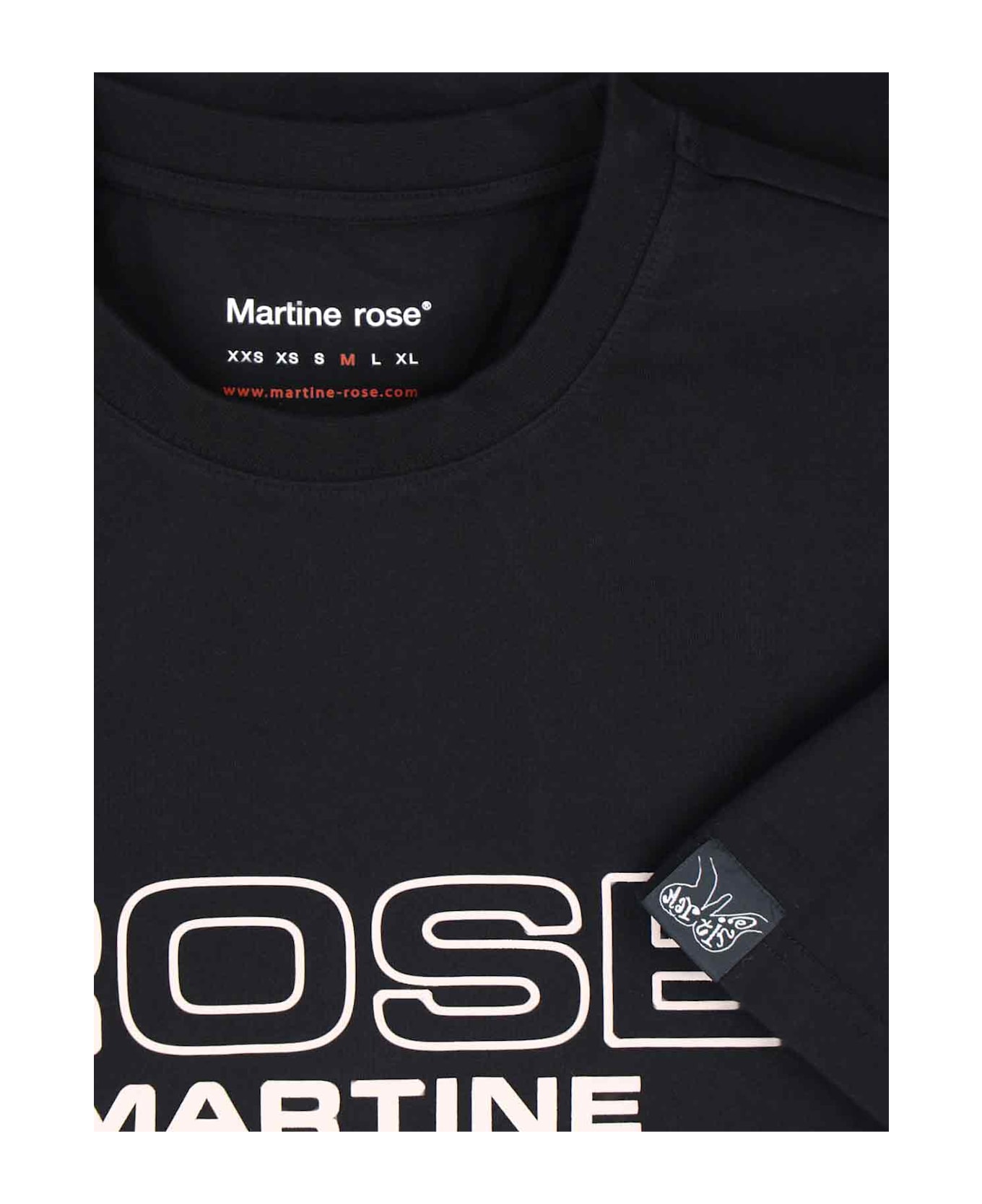 Martine Rose Classic T-shirt - BLACK