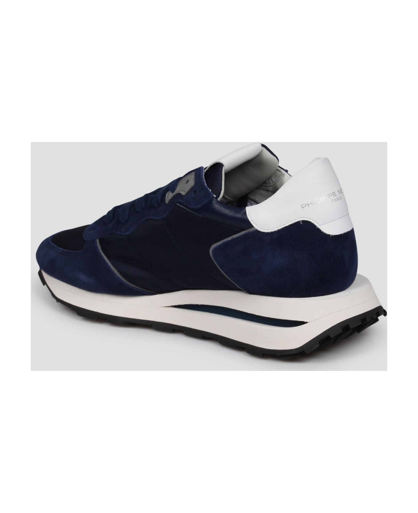 Philippe Model Tropez Haute Sneakers - Blue