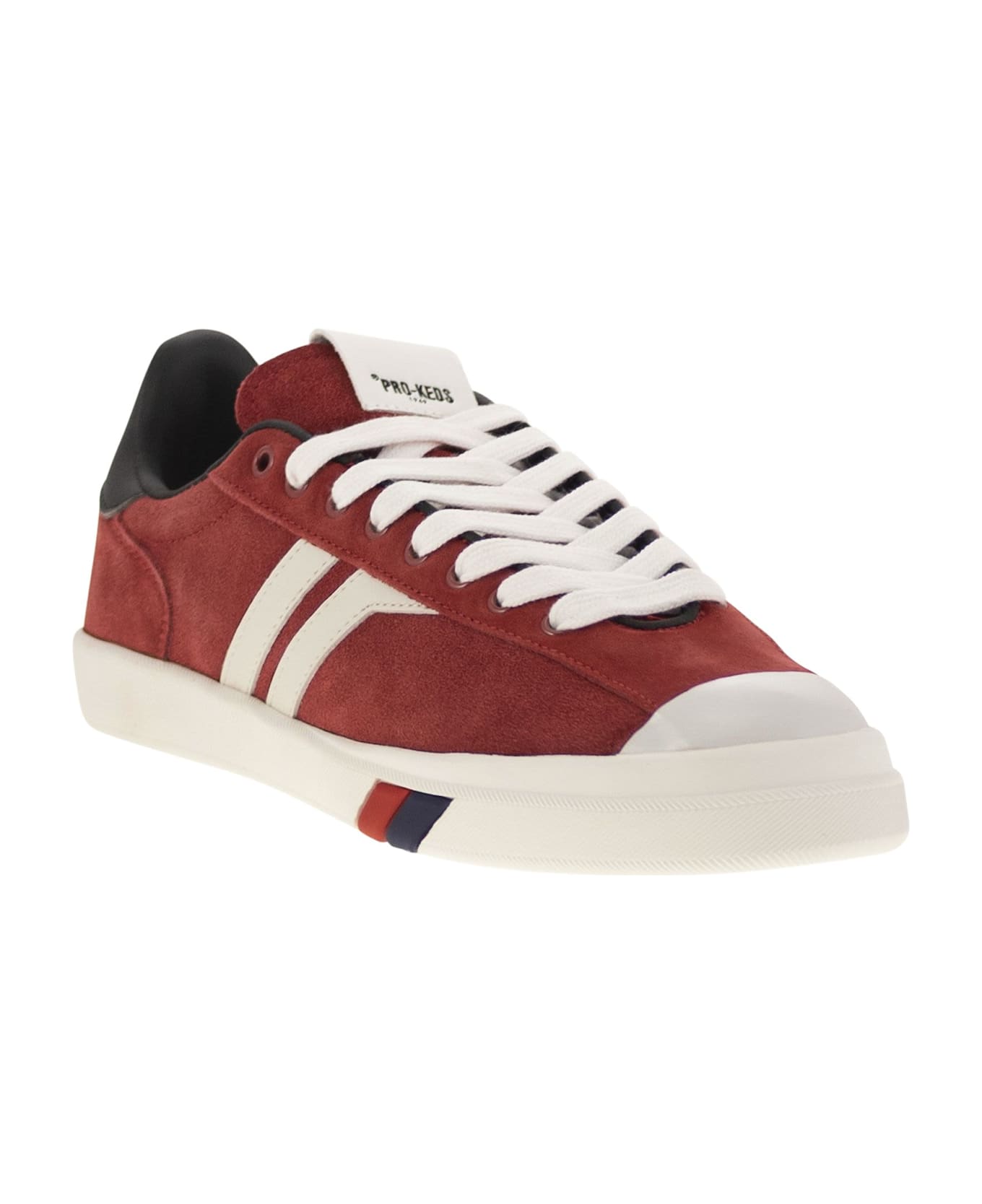 PRO-Keds Court Ace - Suede Sneaker - Red